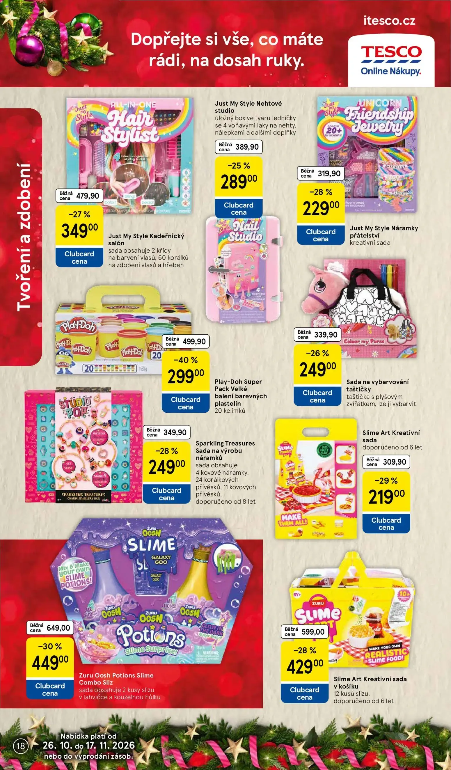 TESCO Vánoční katalog hraček - 26. října 17. listopadu 2026 - Page 18
