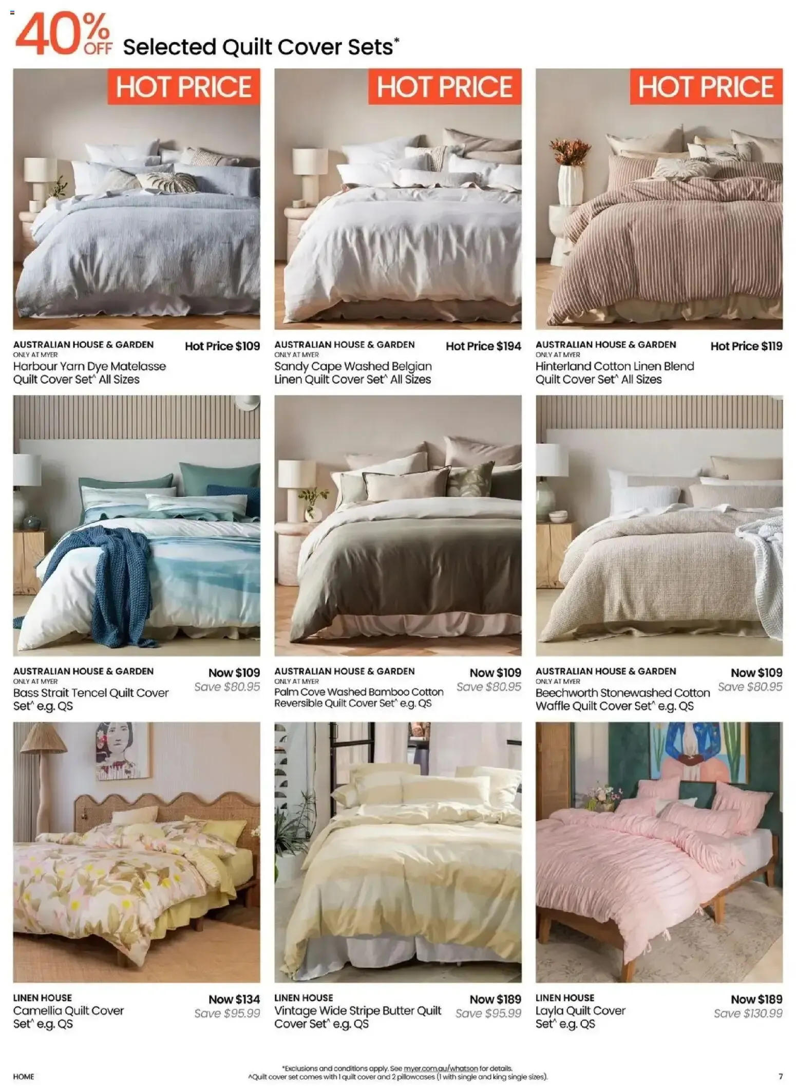 Myer Celebration Ready: Bed, Bath & Living Home Essentials - Catalogue valid from 13 October to 1 November 2026 - page 9
