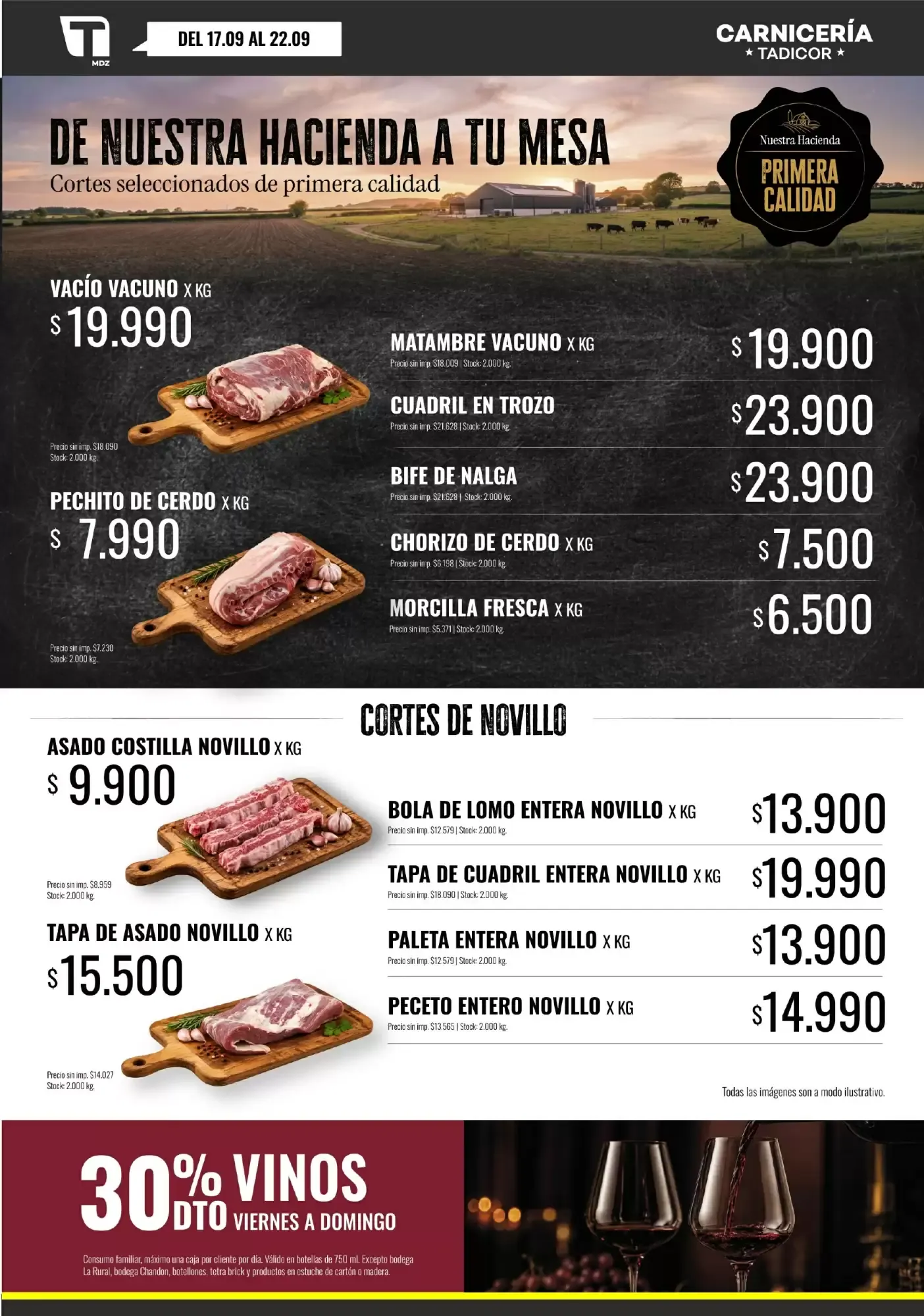 Ofertas de Catálogo de Ofertas Tadicor 16 de septiembre al 22 de septiembre 2026 - Página 6 del catálogo