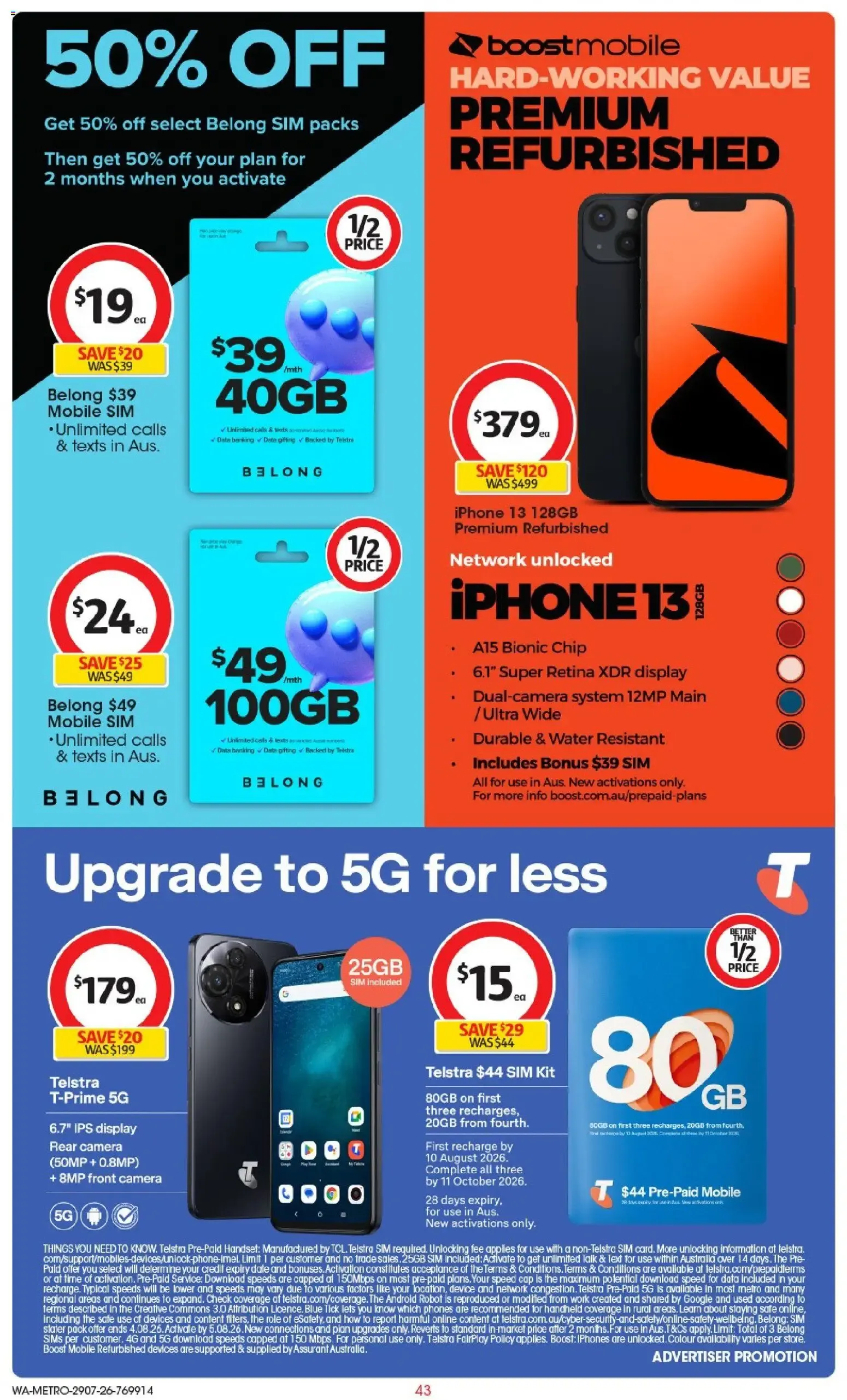 Coles - Catalogue valid from 29 July to 4 August 2026 - page 43