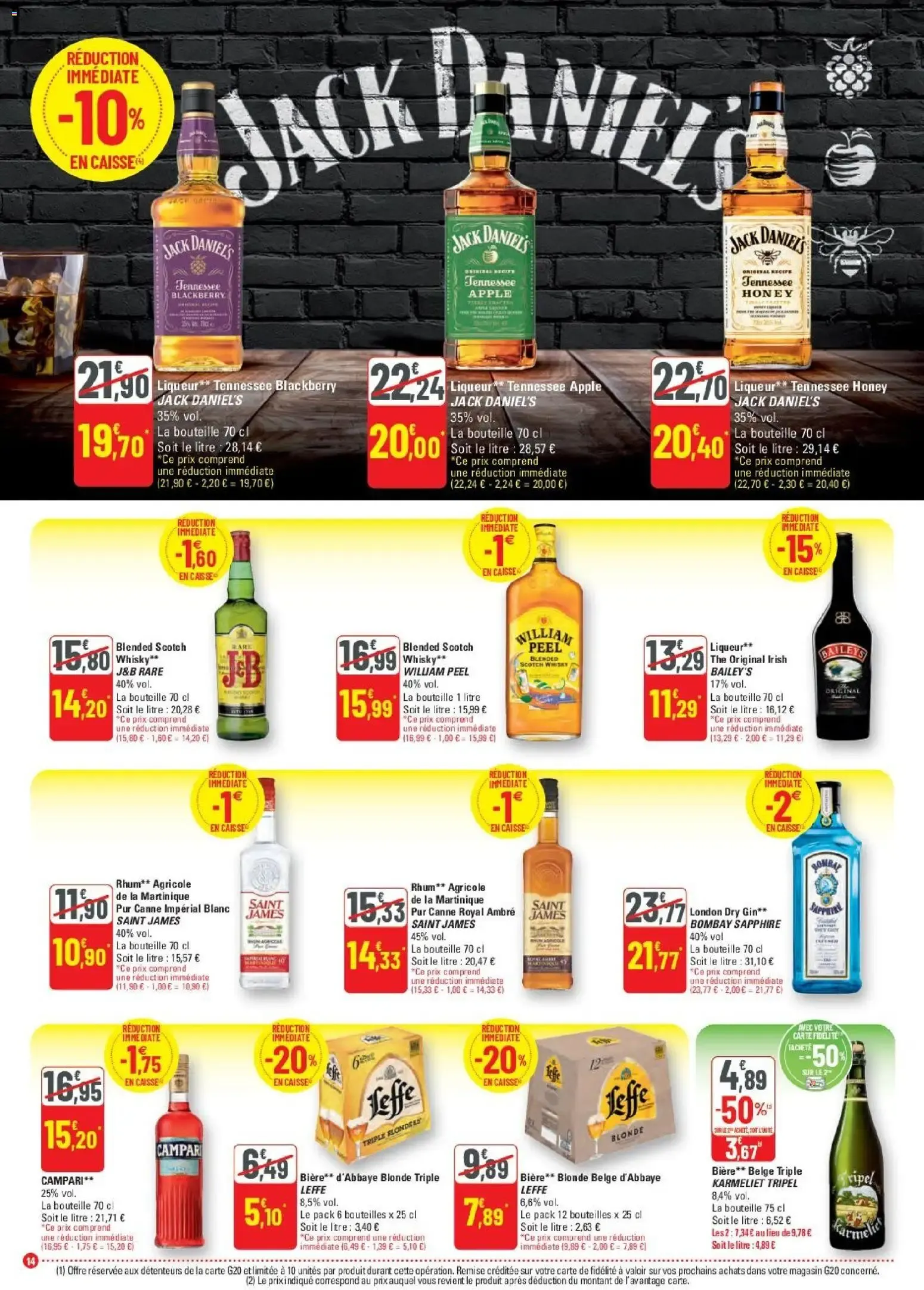 G20 Supermarchés catalogue à partir du 23/09/2026 - promo en ligne du 23 septembre au 4 octobre 2026 - Catalogue page 14