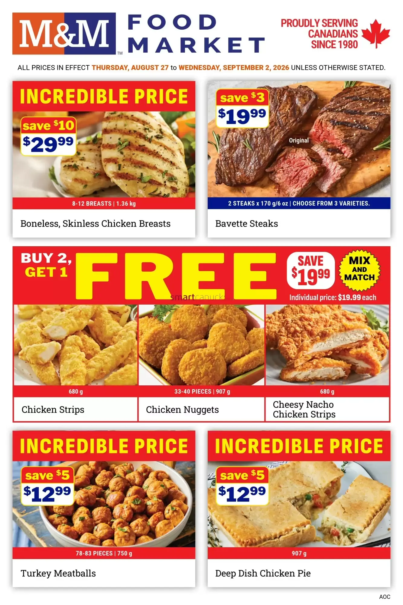 M & M Food Market flyer week 35 from August 27 to September 2 2026 - flyer page 1