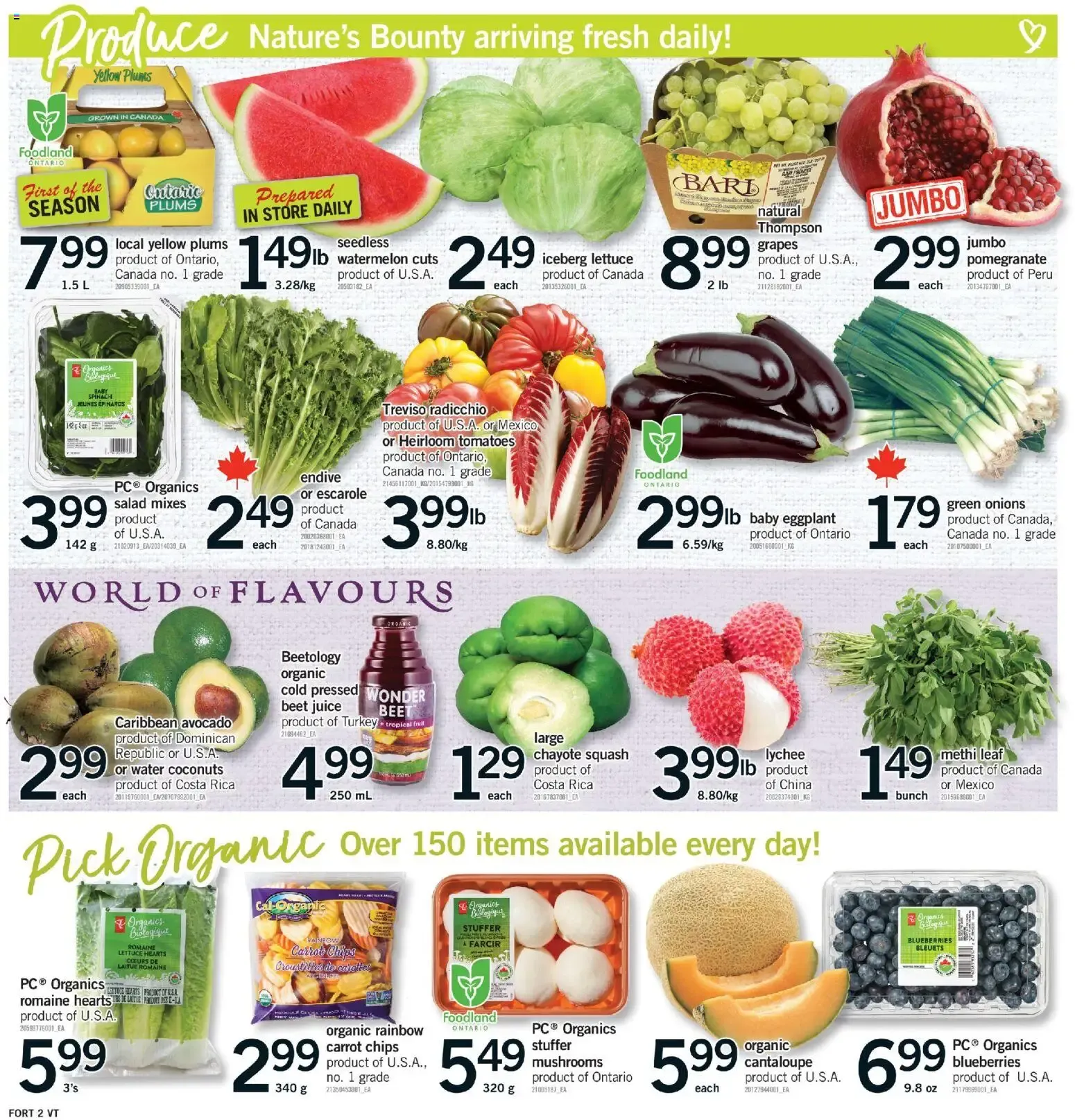 Fortinos weekly flyer / circulaire from Jul 16, 2026 > weekly specials & deals from July 16 to July 22 2026 - flyer page 3