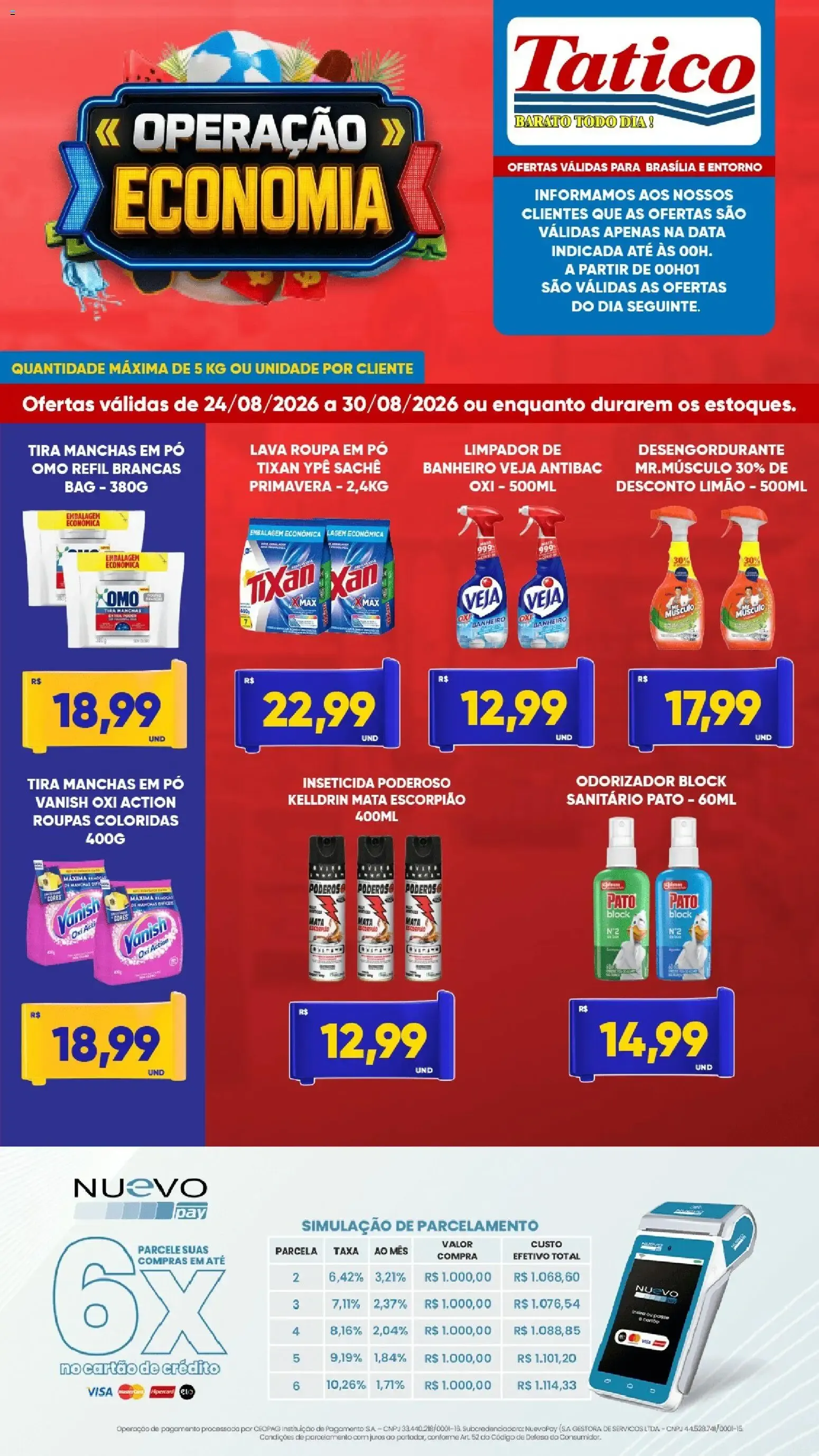 Encarte de Tatico - Ofertas da semana de 24/08/2026 | Promoções Online 24 de agosto até 30 de agosto 2026 - Pagina 8