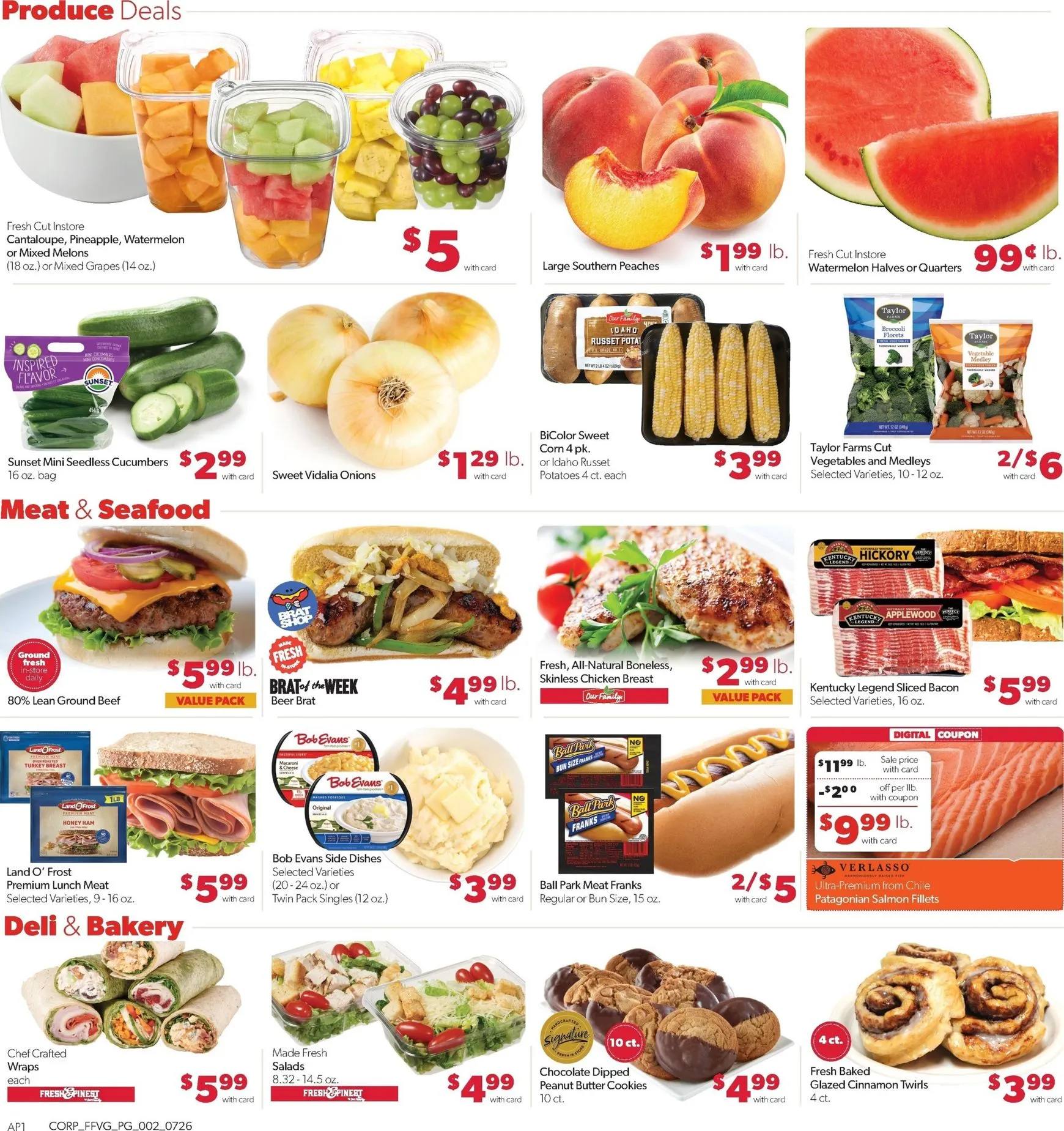Weekly ad Current Family Fare leaflet valid from Sunday 07/26/2026 to Saturday 08/01/2026 from July 26 to August 1 2026 - Page 2