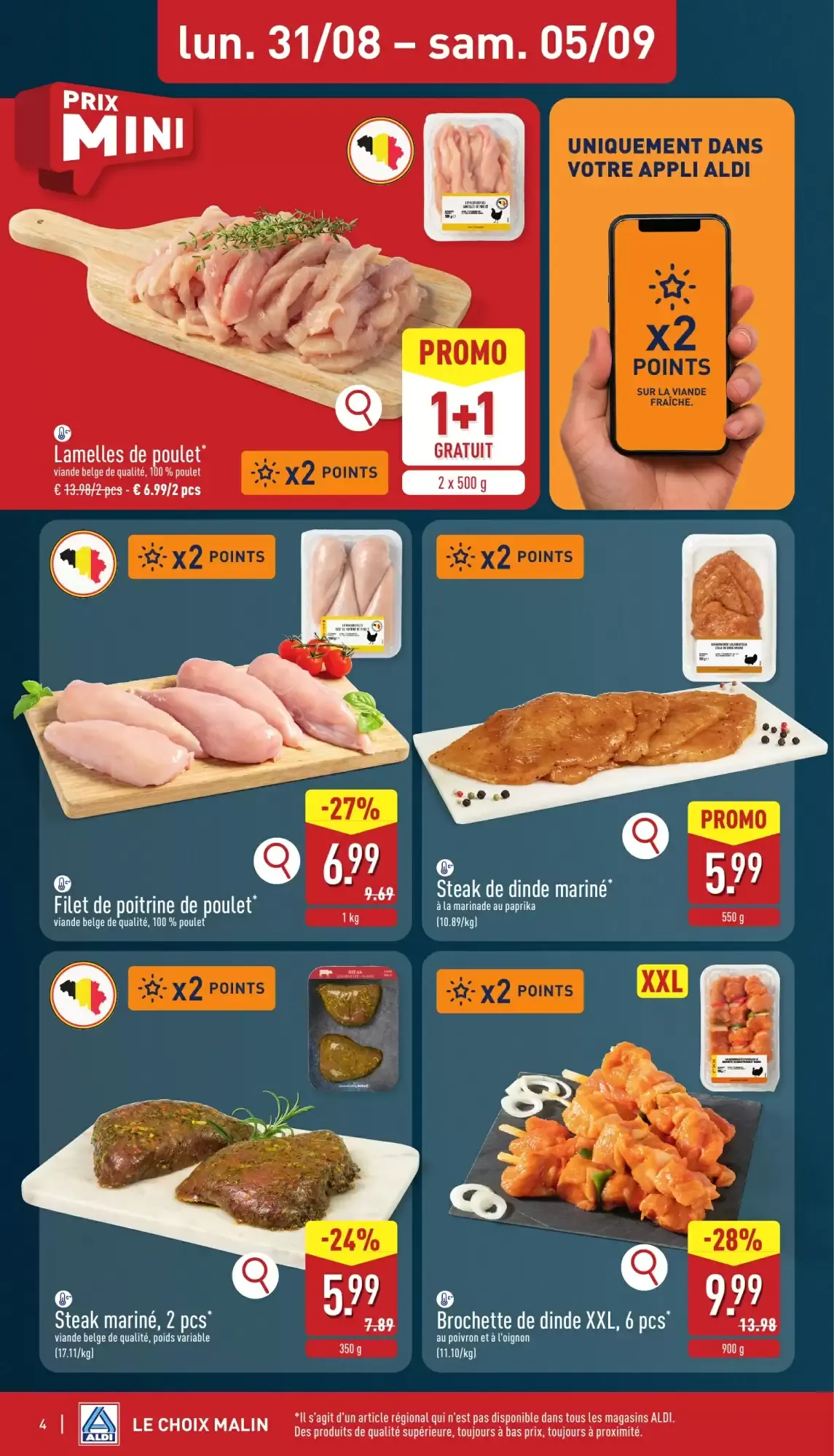 ALDI Dépliant 31/08 - 05/09 van 31 augustus tot 5 september 2026 - folder pagina 4