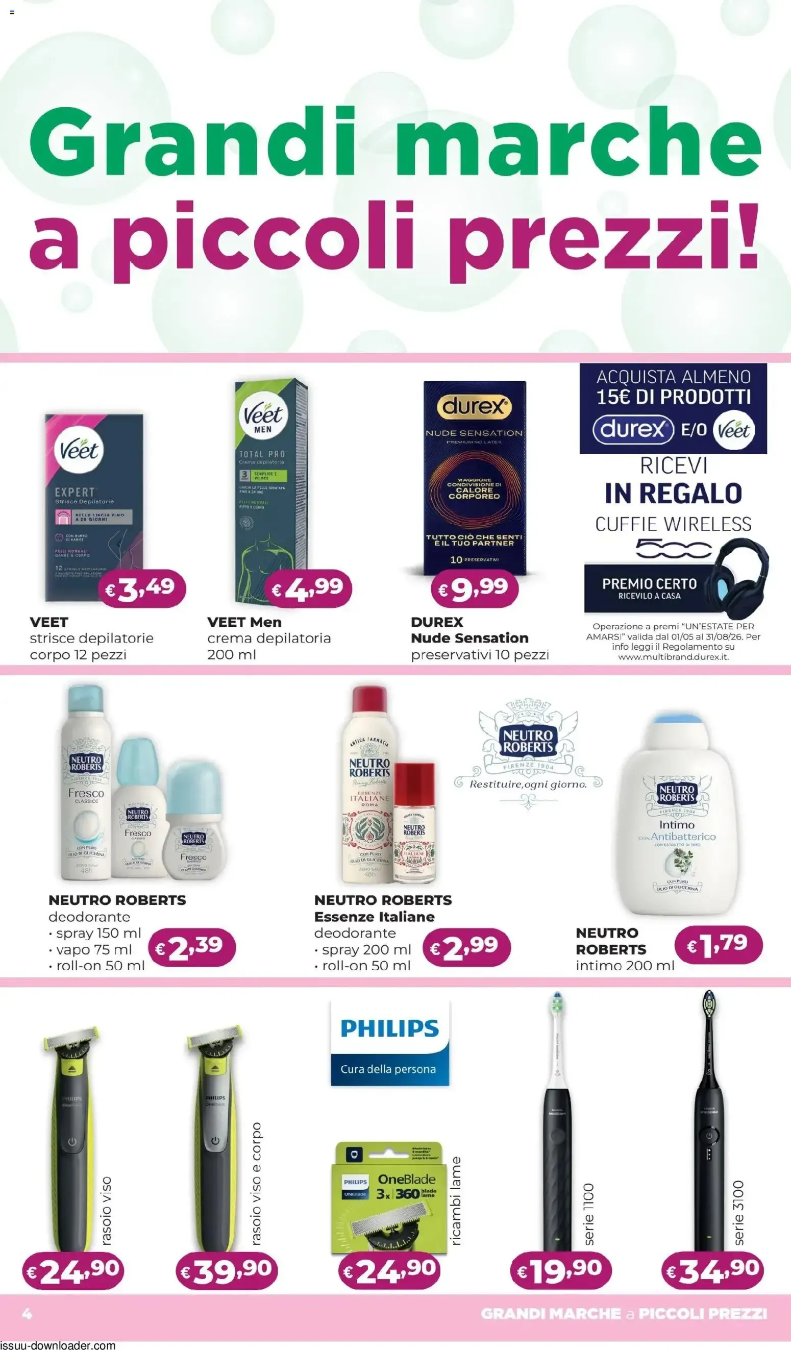 La Saponeria volantino dal 23/07/2026 - online Offerte da 23 luglio a 12 agosto di 2026 - Pagina del volantino 4
