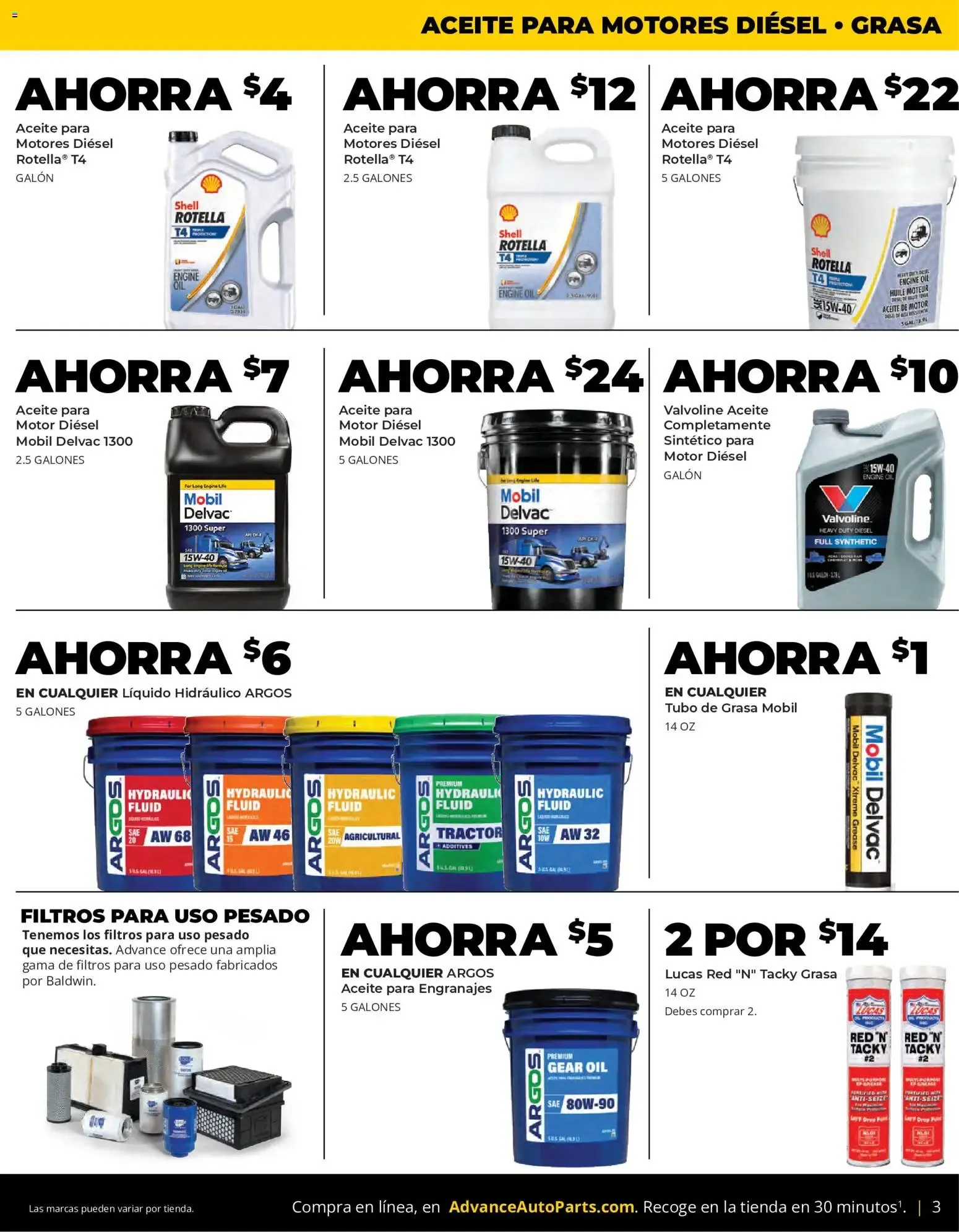 Weekly ad Advance Auto Parts Weekly Ad from 09/13/2026 - Flyer from September 13 to October 10 2026 - Page 3
