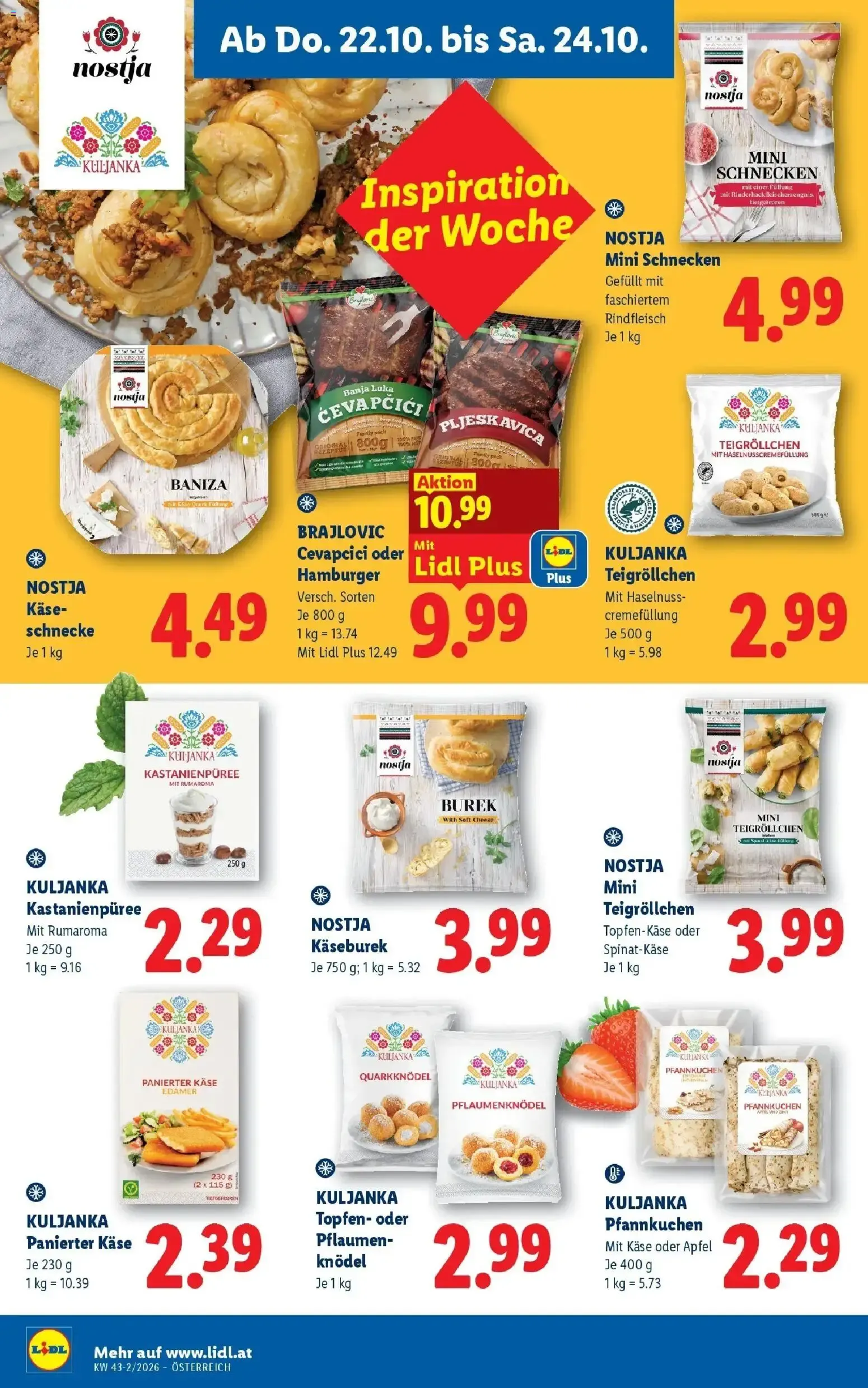 Lidl Flugblatt - Wien ab 18.10.2026 - Angebote ab donnerstag von 22. Oktober bis 24. Oktober 2026 - Flugblätt seite  16