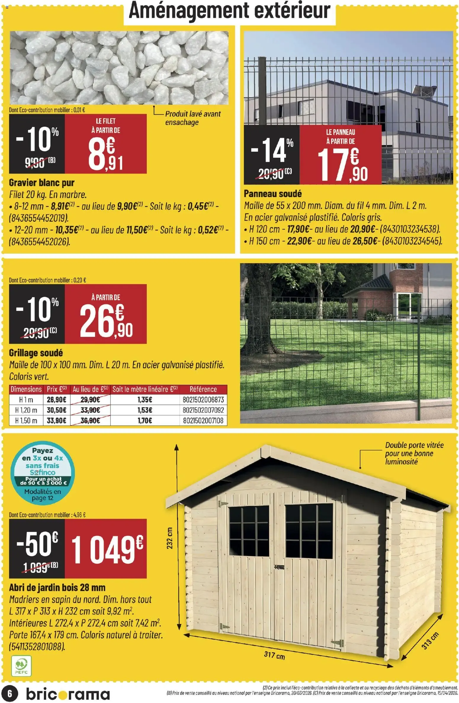 Bricorama catalogue à partir du 17/06/2026 - promo en ligne du 17 juin au 28 juin 2026 - Catalogue page 6