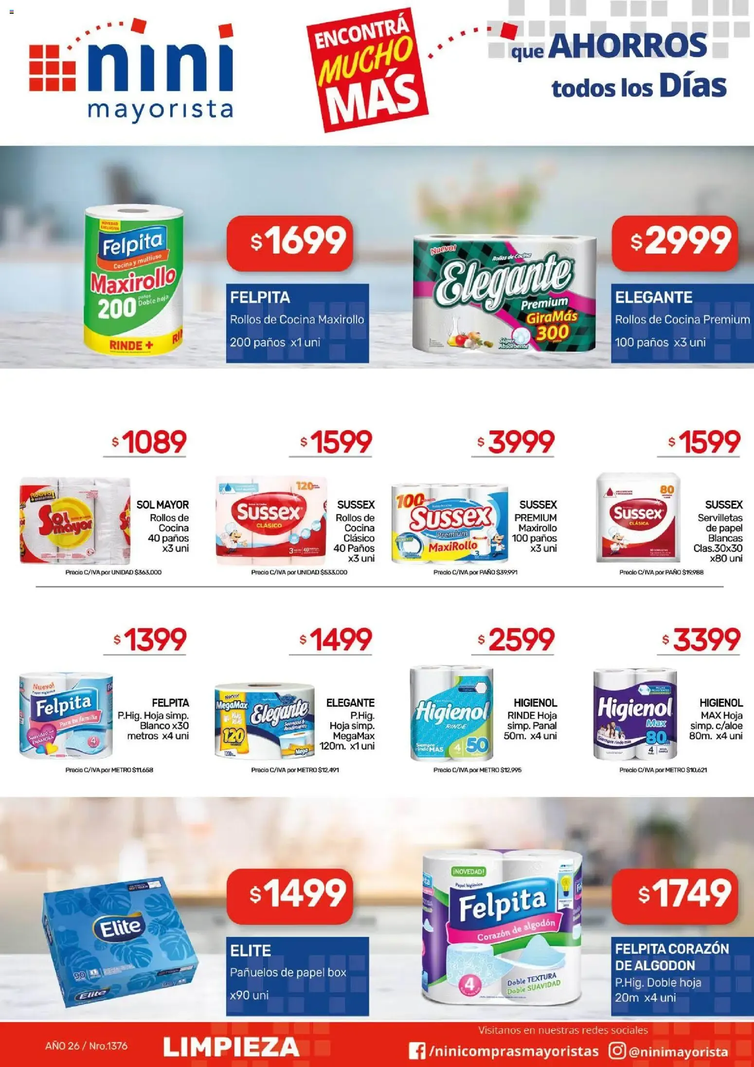 Ofertas de NINI Mayorista catálogo del 07/09/2026 - 13/09/2026 7 de septiembre al 13 de septiembre 2026 - Página 11 del catálogo
