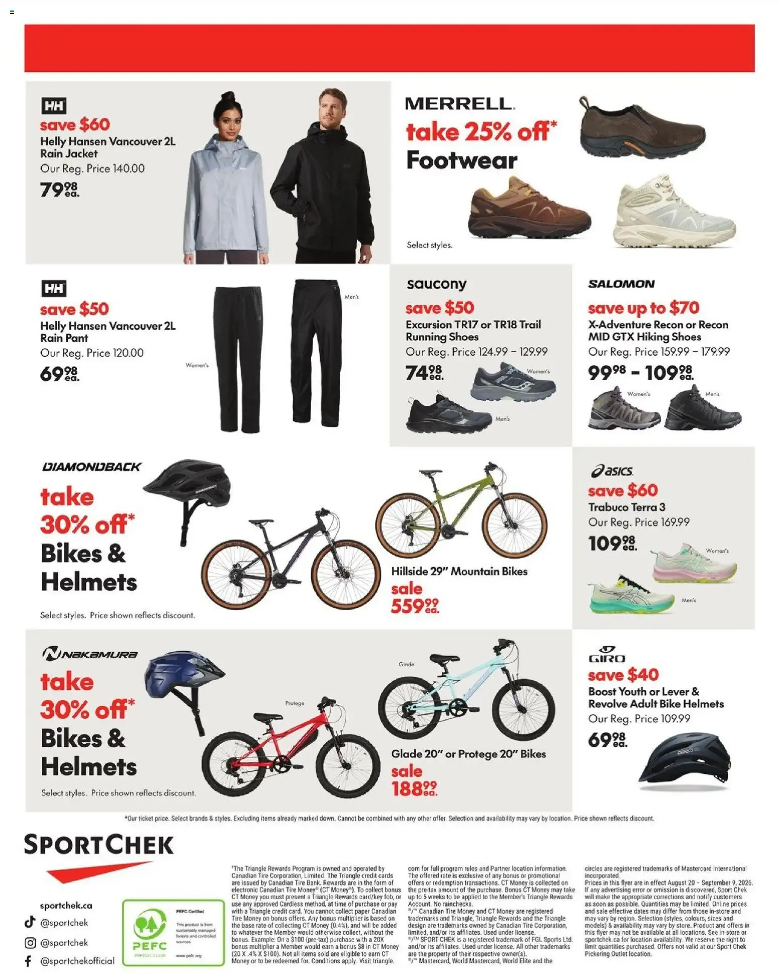 Back to School Big Chek event from August 20 to September 9 2026 - flyer page 7