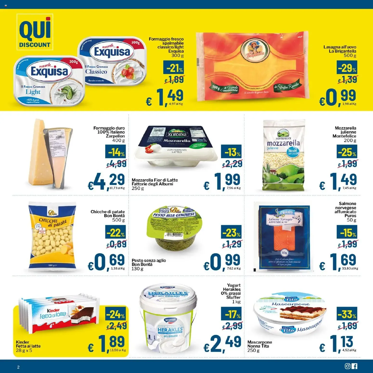 Qui Discount volantino dal 20/10/2026 - online Offerte da 20 ottobre a 1 novembre di 2026 - Pagina del volantino 2