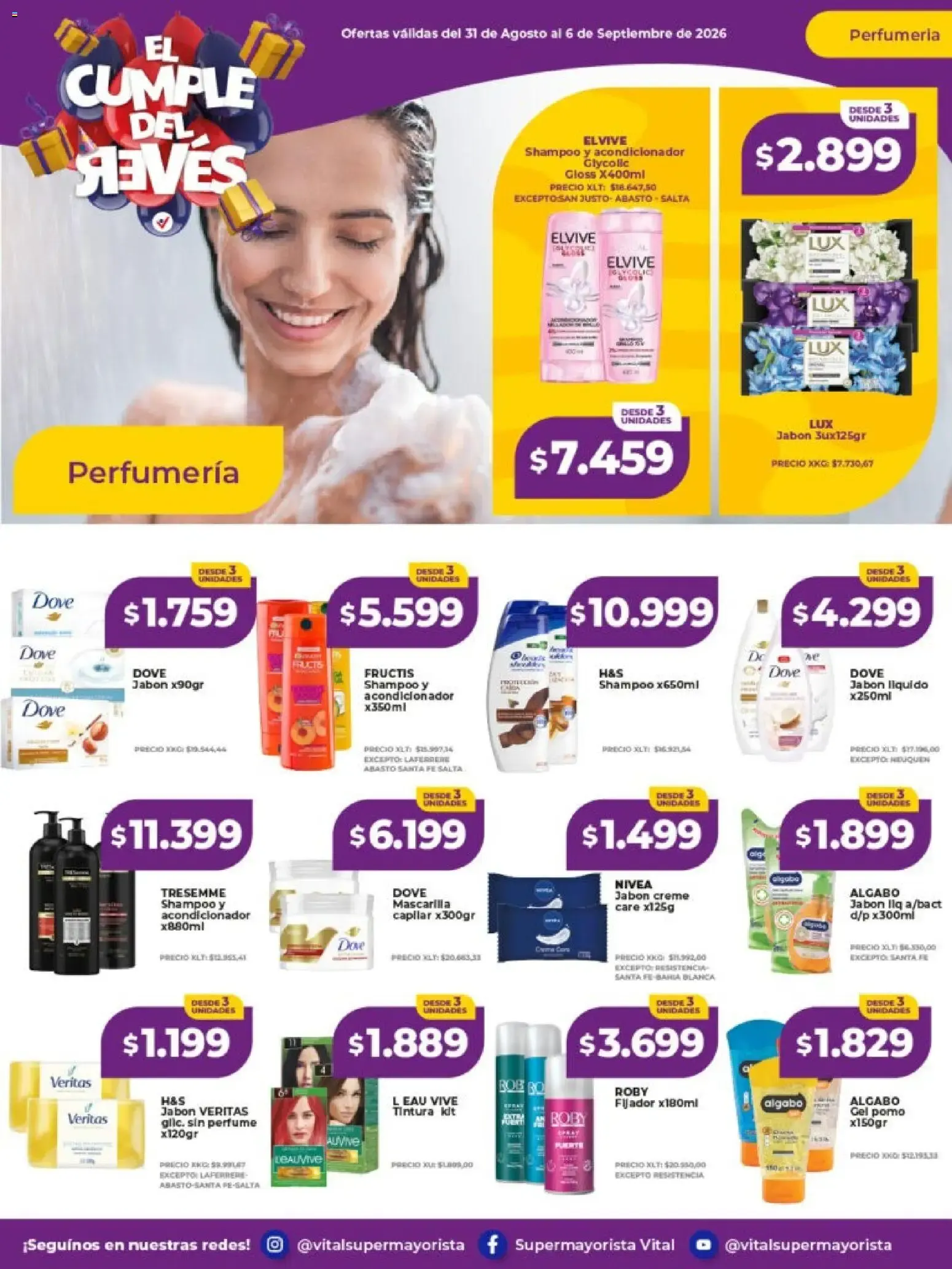 Ofertas de Vital - El Cumple del Reves 31 de agosto al 6 de septiembre 2026 - Página 2 del catálogo