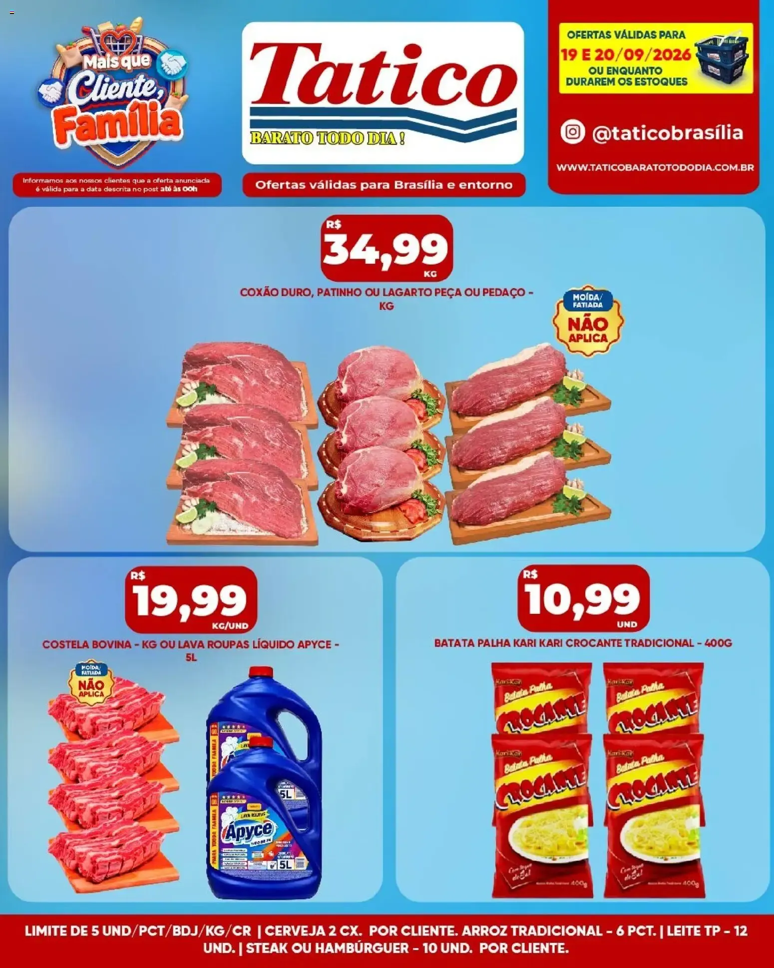 Encarte de Tatico ofertas Fim de Semana de 19/09/2026 | Promoções Online 19 de setembro até 20 de setembro 2026 - Pagina 13