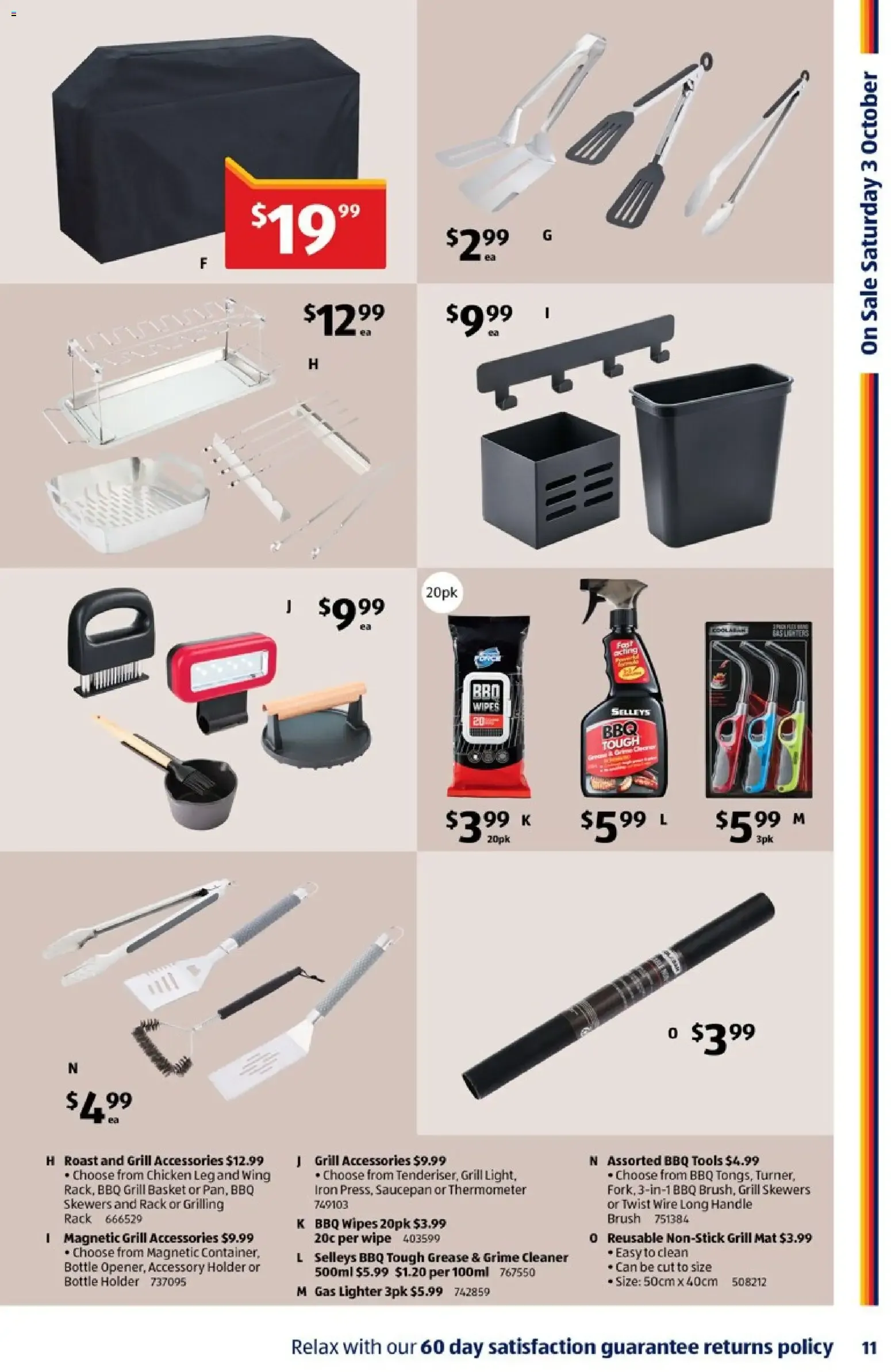 ALDI Special Buys: Grill thrills - Catalogue valid from 30 September to 6 October 2026 - page 11
