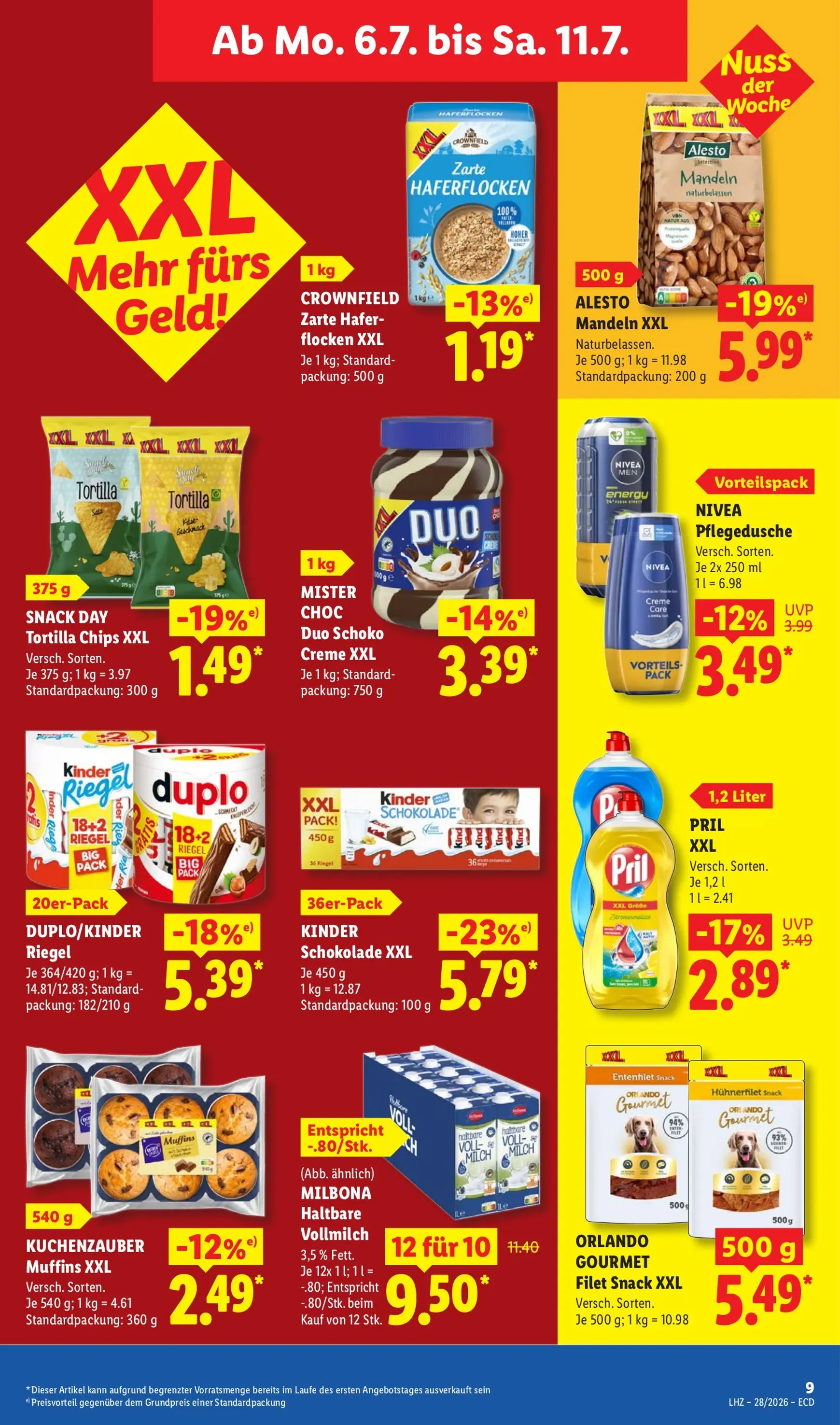 Lidl Prospekt nächste Woche – von Montag 06.07.2026 bis Samstag 11.07.2026 von 6. Juli bis 11. Juli 2026 - Prospekt seite 15