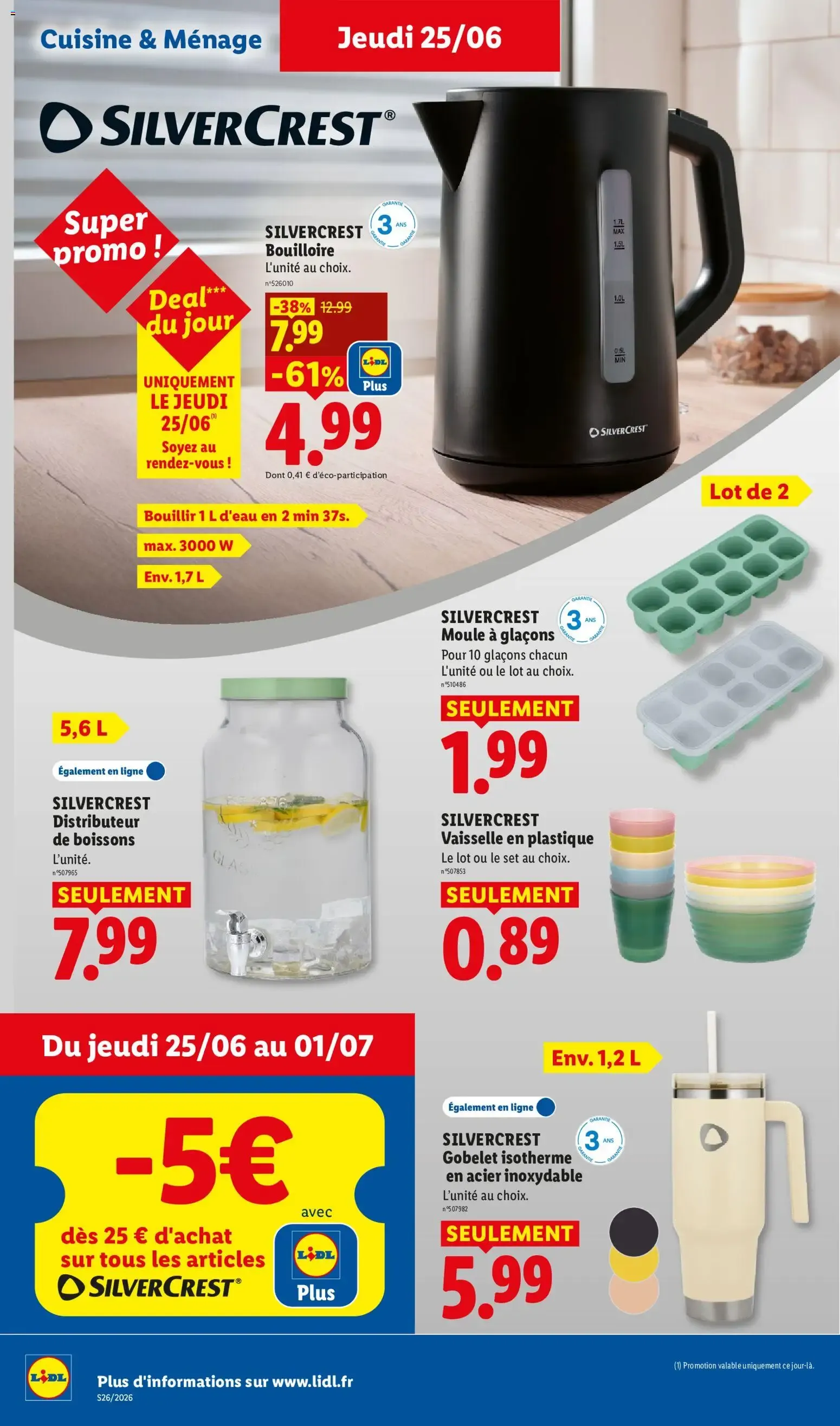 Catalogue LIDL du 25/06/2026 | Promo prospectus en ligne du 25 juin au 1 juillet 2026 - Catalogue page 32