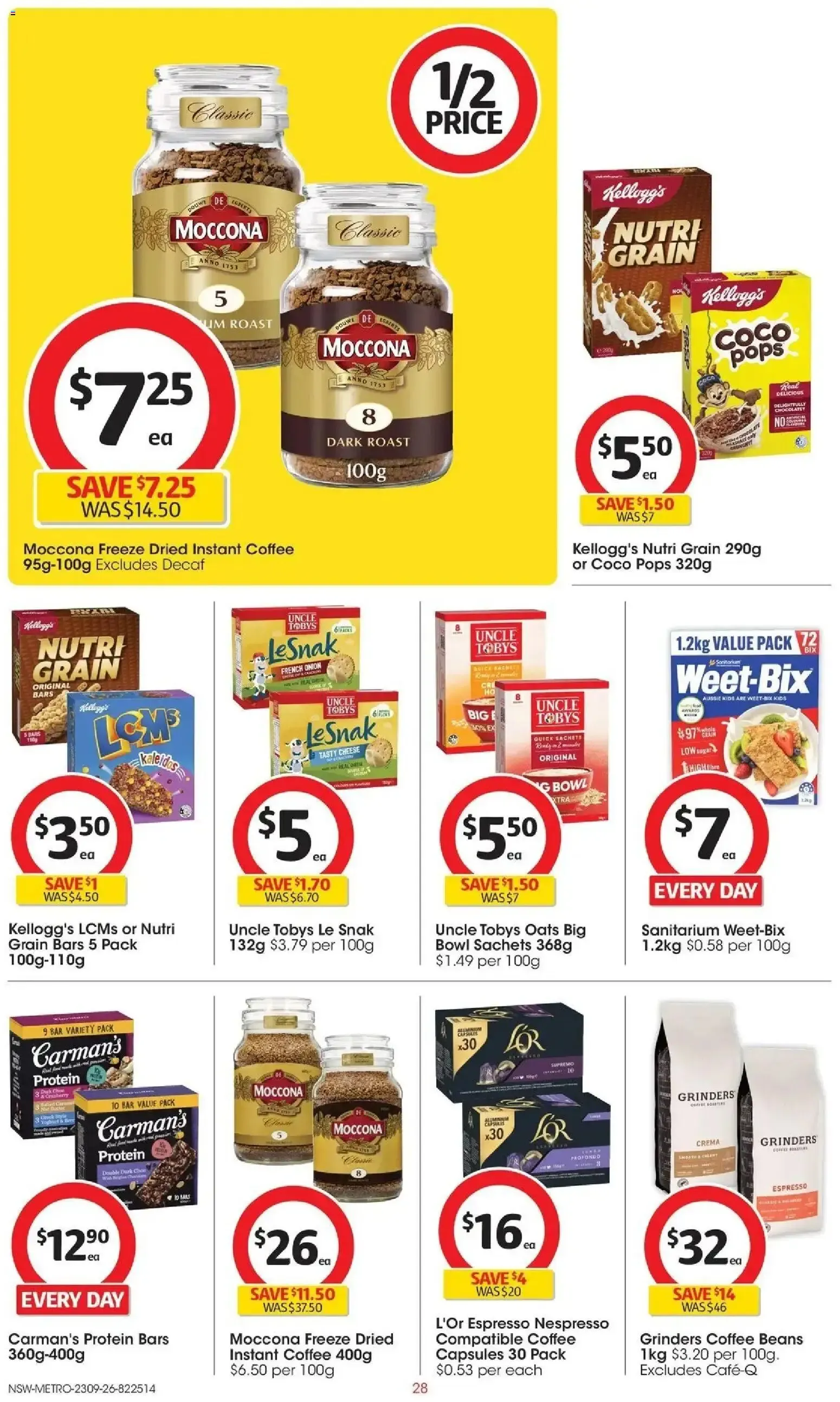Coles | Footy Fever - Catalogue valid from 23 September to 29 September 2026 - page 28