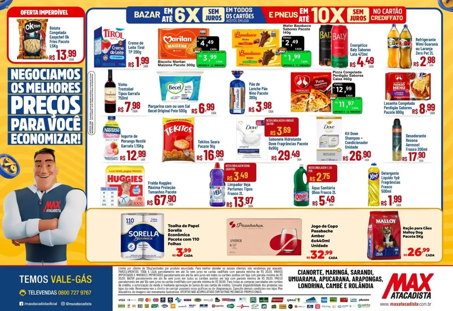 Encarte de Max Atacadista ofertas Dia M 7 de agosto até 7 de agosto 2026 - Pagina 2