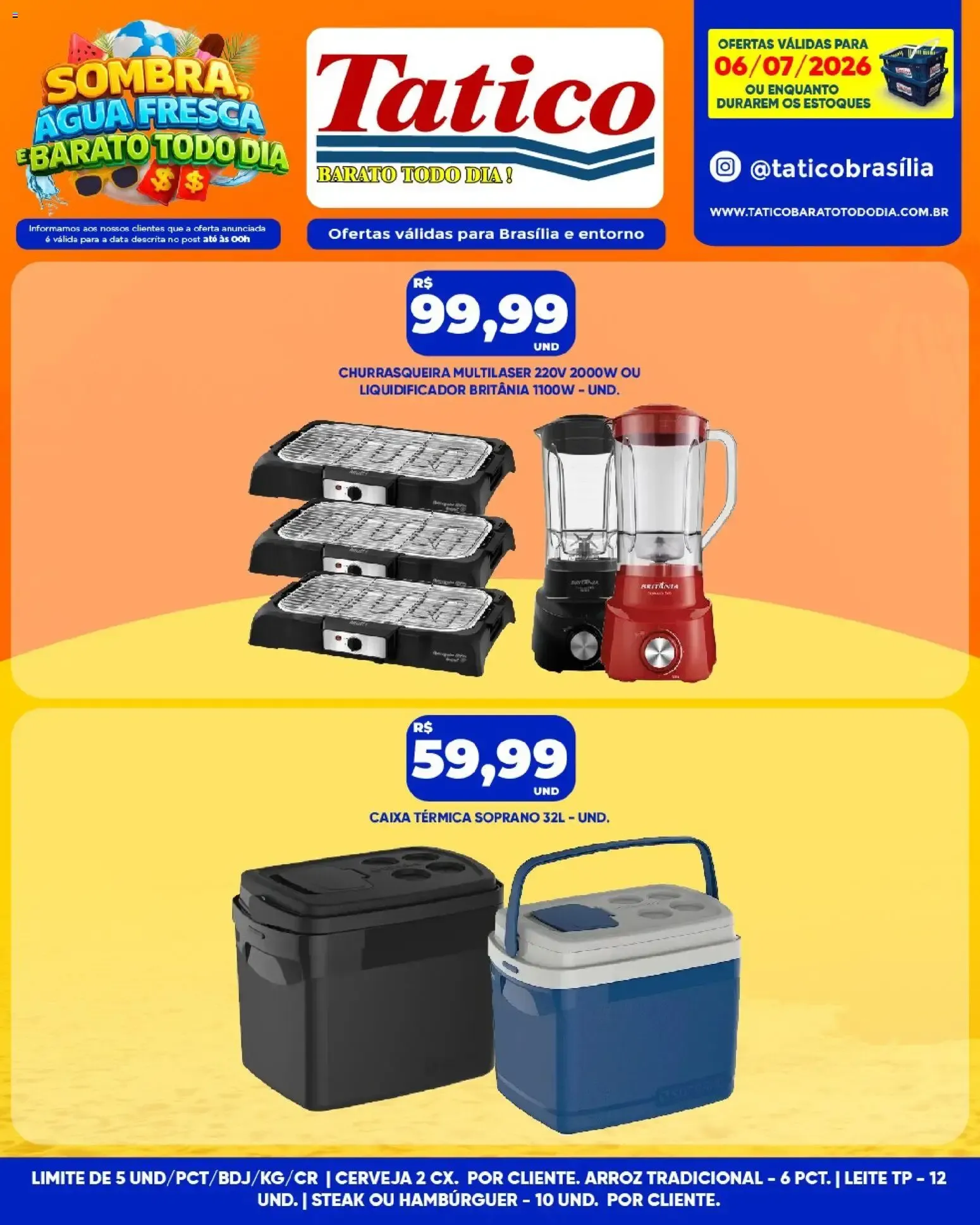 Encarte de Tatico ofertas do Dia de 06/07/2026 | Promoções Online 6 de julho até 6 de julho 2026 - Pagina 14