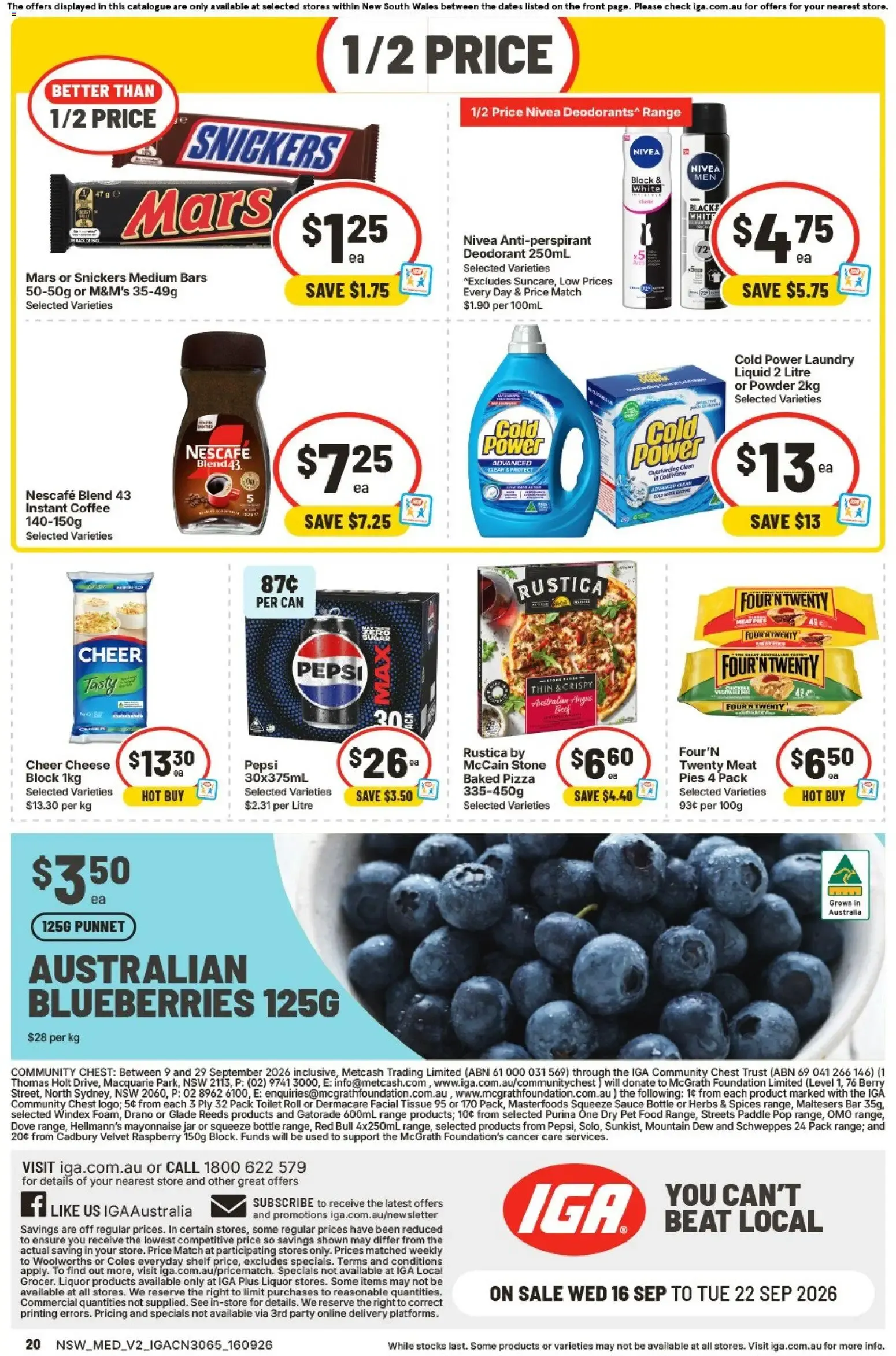 IGA catalogue valid from 16/09/2026 > Online Australia - Catalogue valid from 16 September to 22 September 2026 - page 2