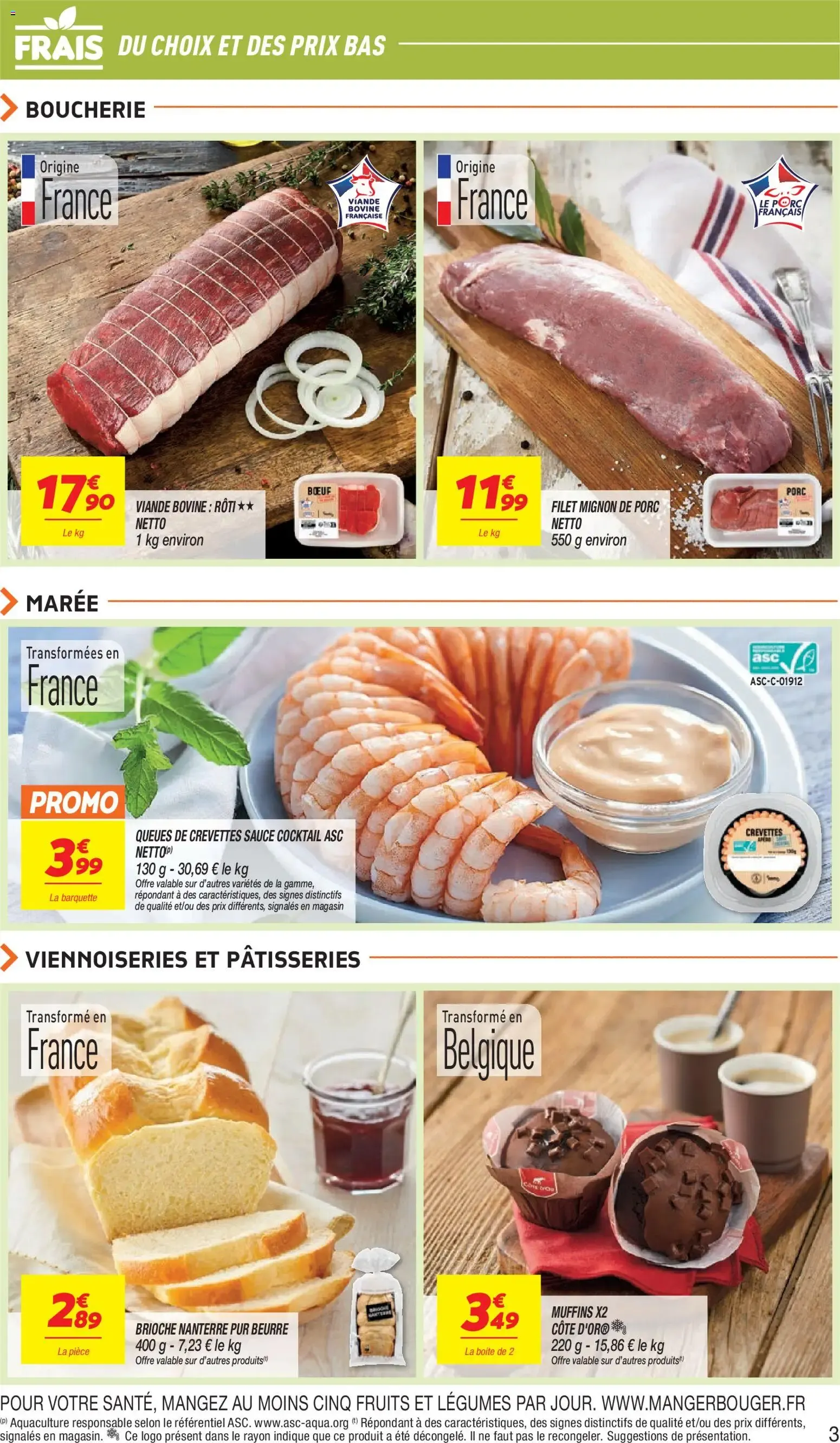 Netto - Temps fort Novembre à partir du 03/11/2026 - promo en ligne du 3 novembre au 9 novembre 2026 - Catalogue page 3