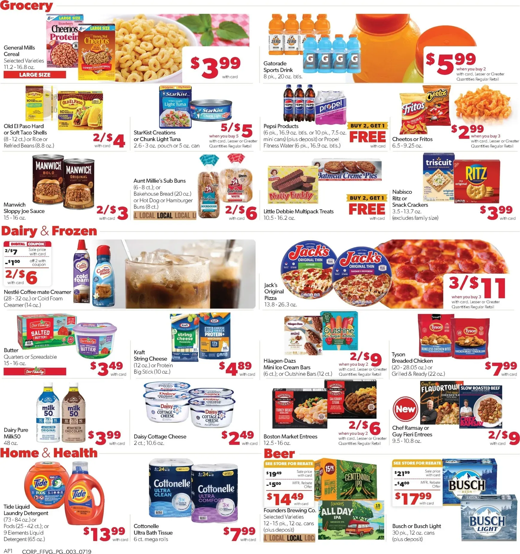 Weekly ad Current Family Fare leaflet valid from Sunday 07/19/2026 to Saturday 07/25/2026 from July 19 to July 25 2026 - Page 3