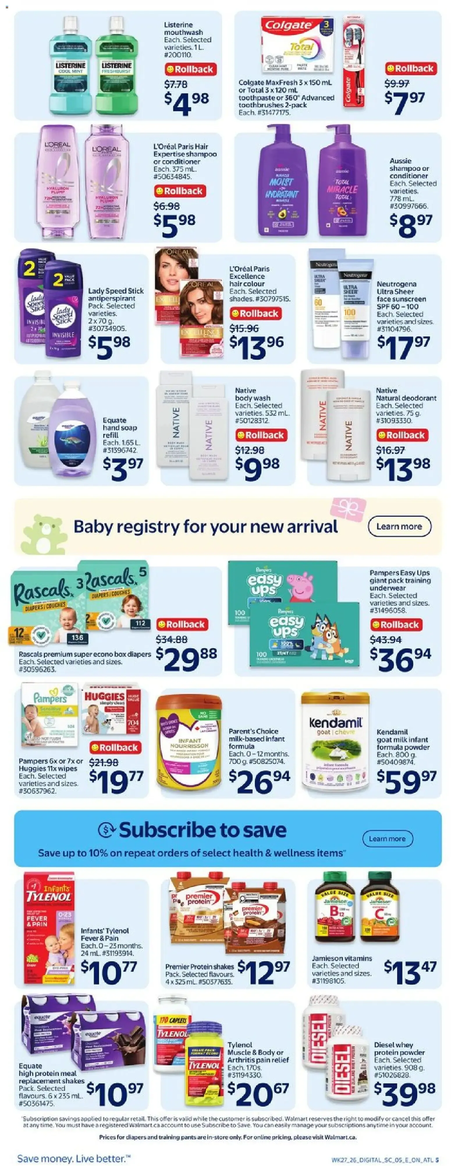 Walmart BBQ and Low Prices from July 23 to August 5 2026 - flyer page 10