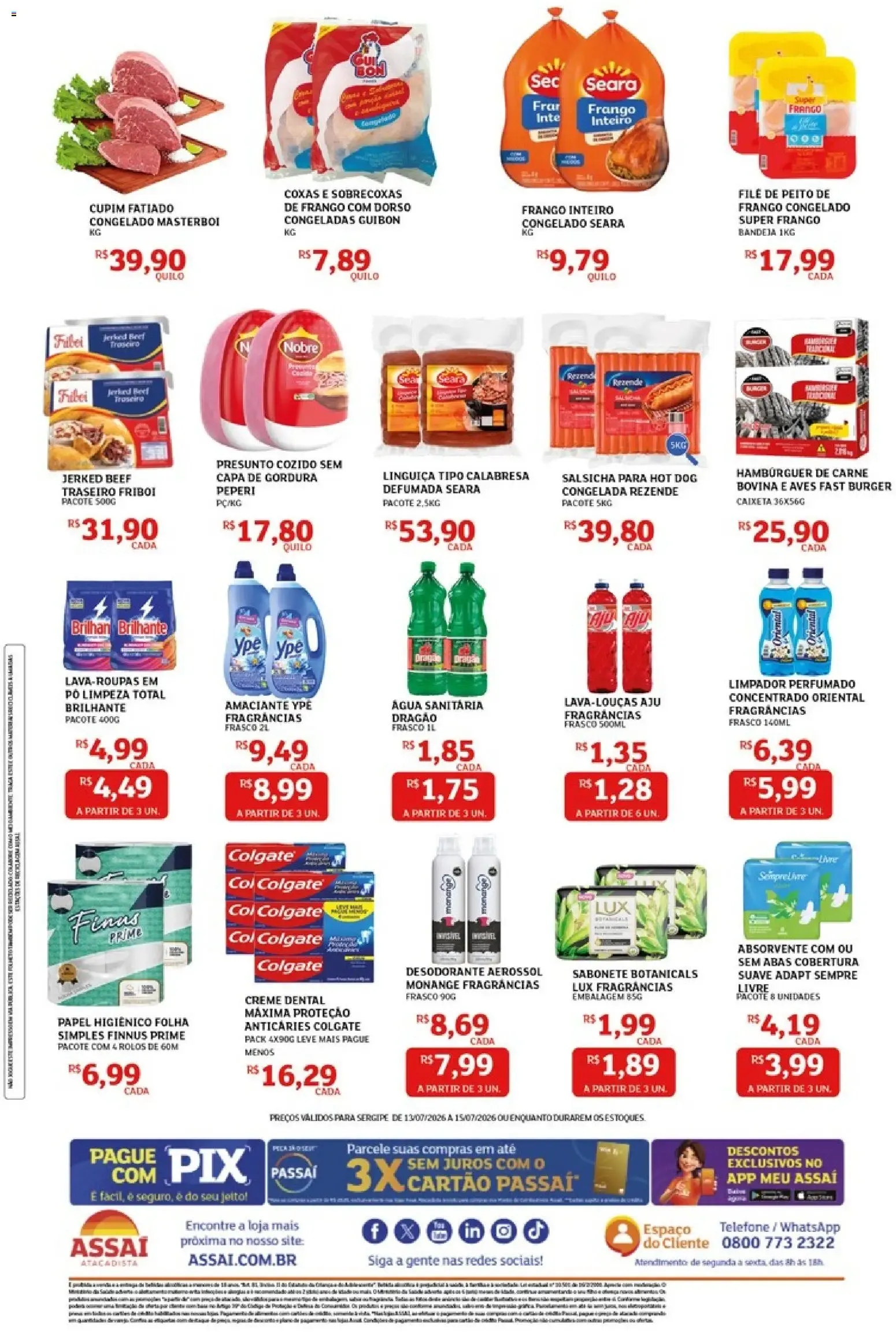 Encarte de Assaí Atacadista: Especial do Comerciante 13 de julho até 15 de julho 2026 - Pagina 2
