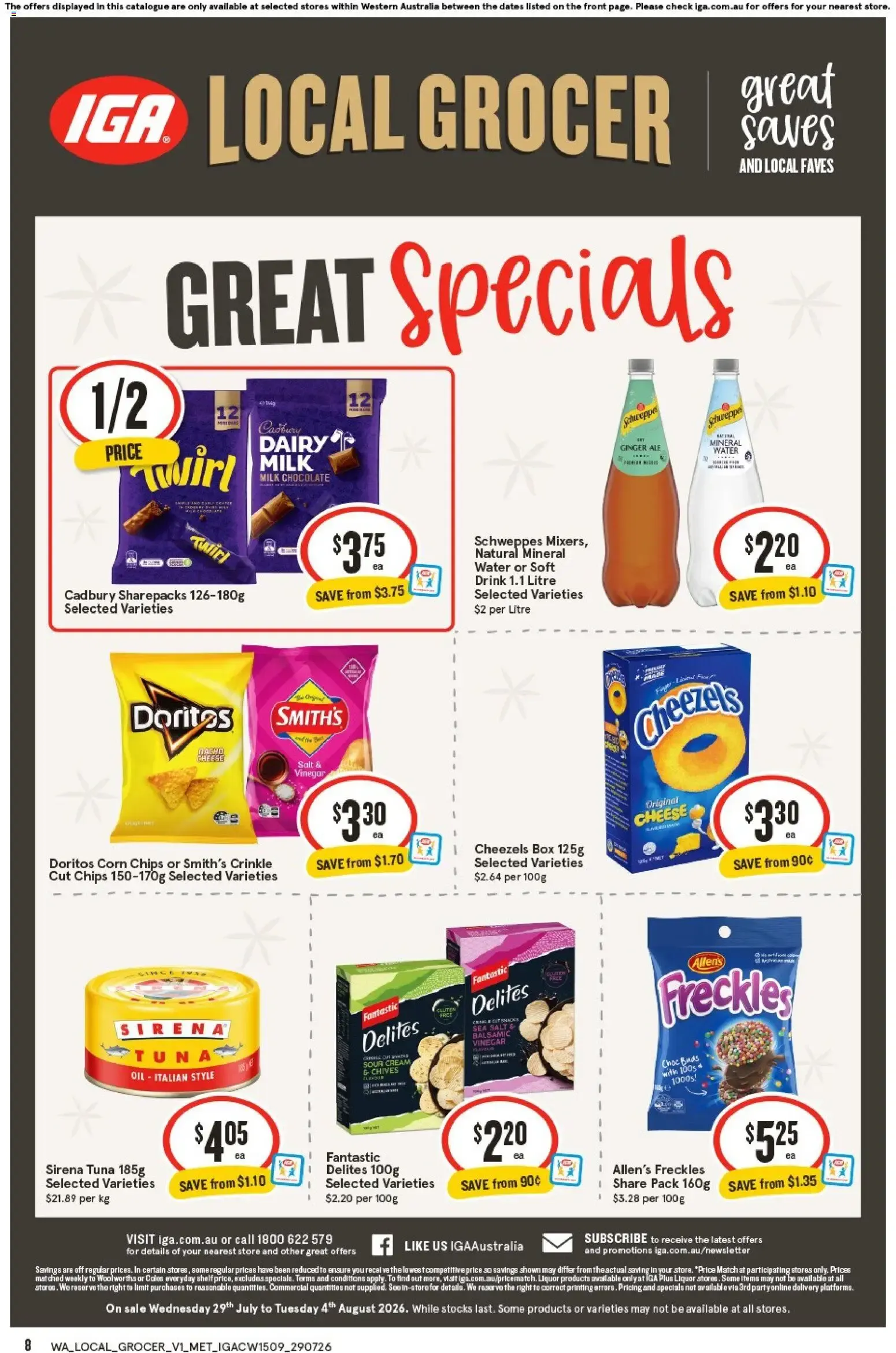 IGA Local Grocer - Great Saves and Local Faves - Catalogue valid from 29 July to 4 August 2026 - page 2