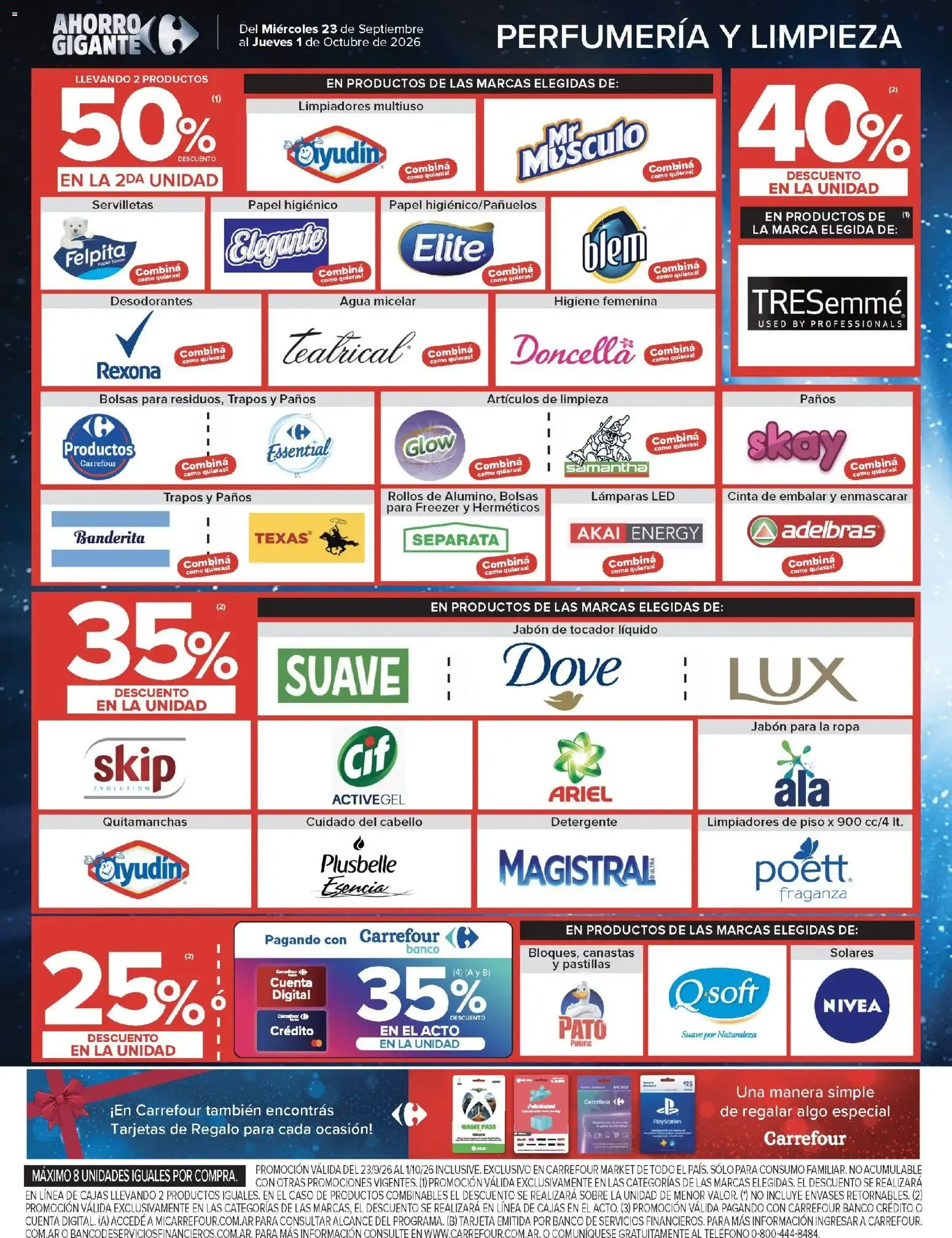 Ofertas de Carrefour Ofertas || del 23/09/2026 - 01/10/2026 || Promociones 23 de septiembre al 1 de octubre 2026 - Página 49 del catálogo