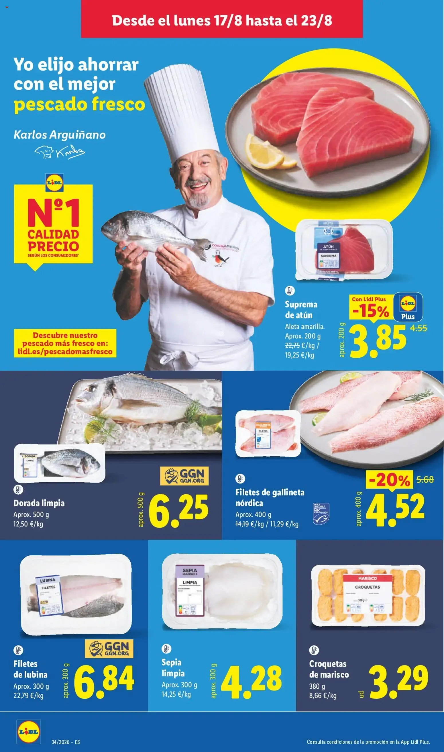 Catálogo de Lidl: Batimos el récord del ahorro 17 de agosto al 23 de agosto 2026 - Página 8