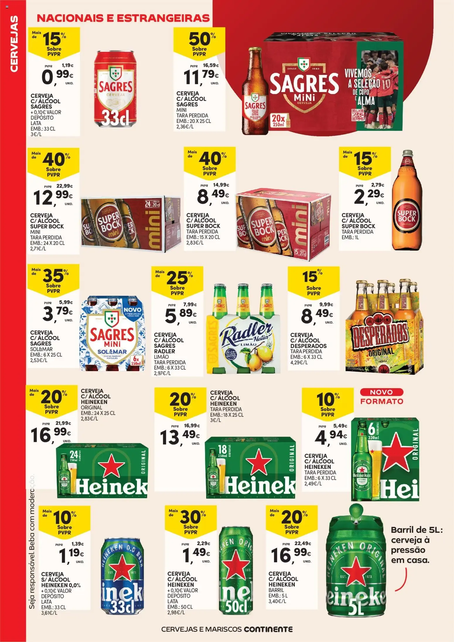 Folheto Continente - Açores Cervejas, Vinhos e Mariscos » de 09/06/2026 - 22/06/2026 de 9 de junho até 22 de junho 2026 - Pagina 8