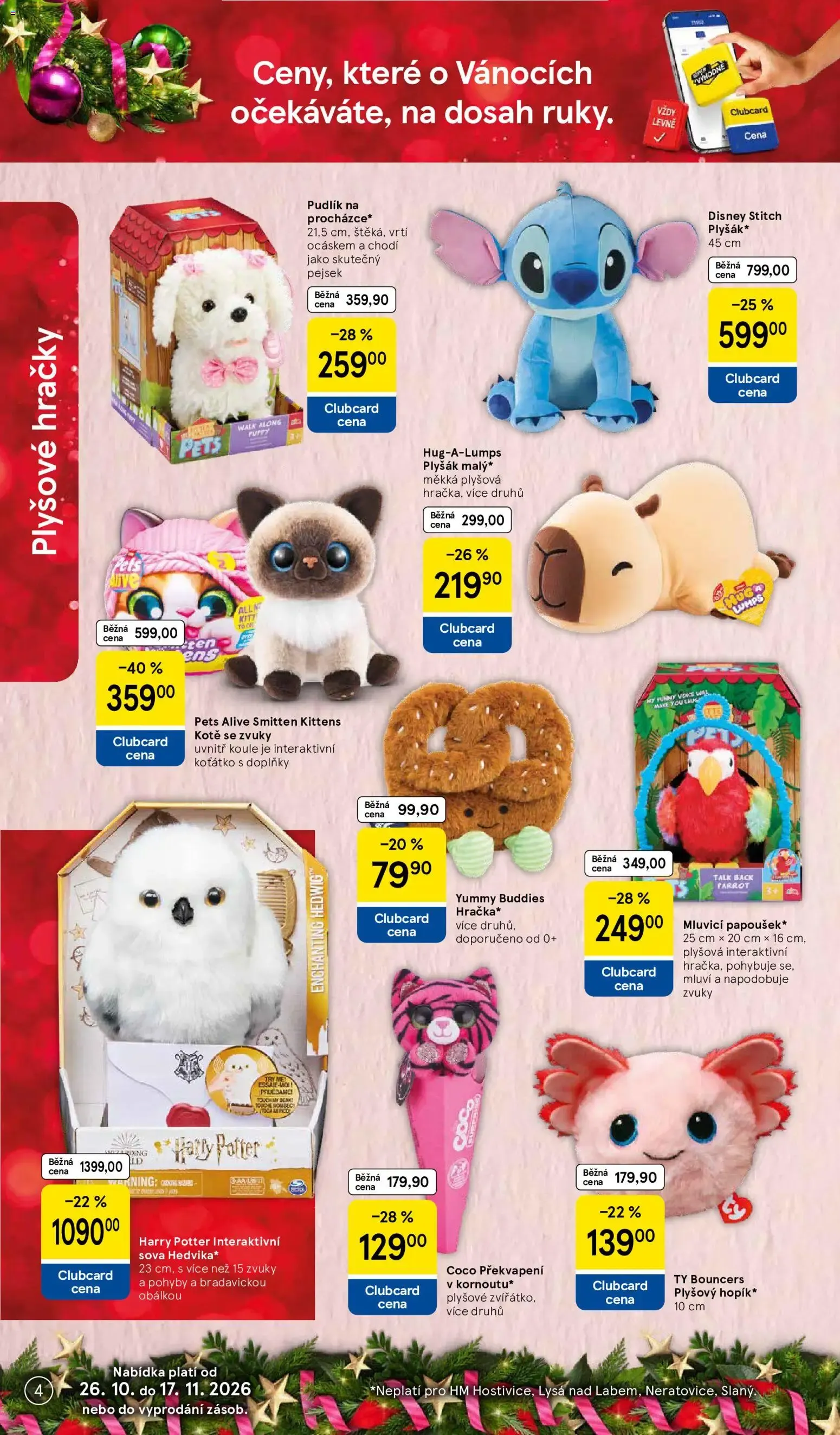 TESCO Vánoční katalog hraček - 26. října 17. listopadu 2026 - Page 4