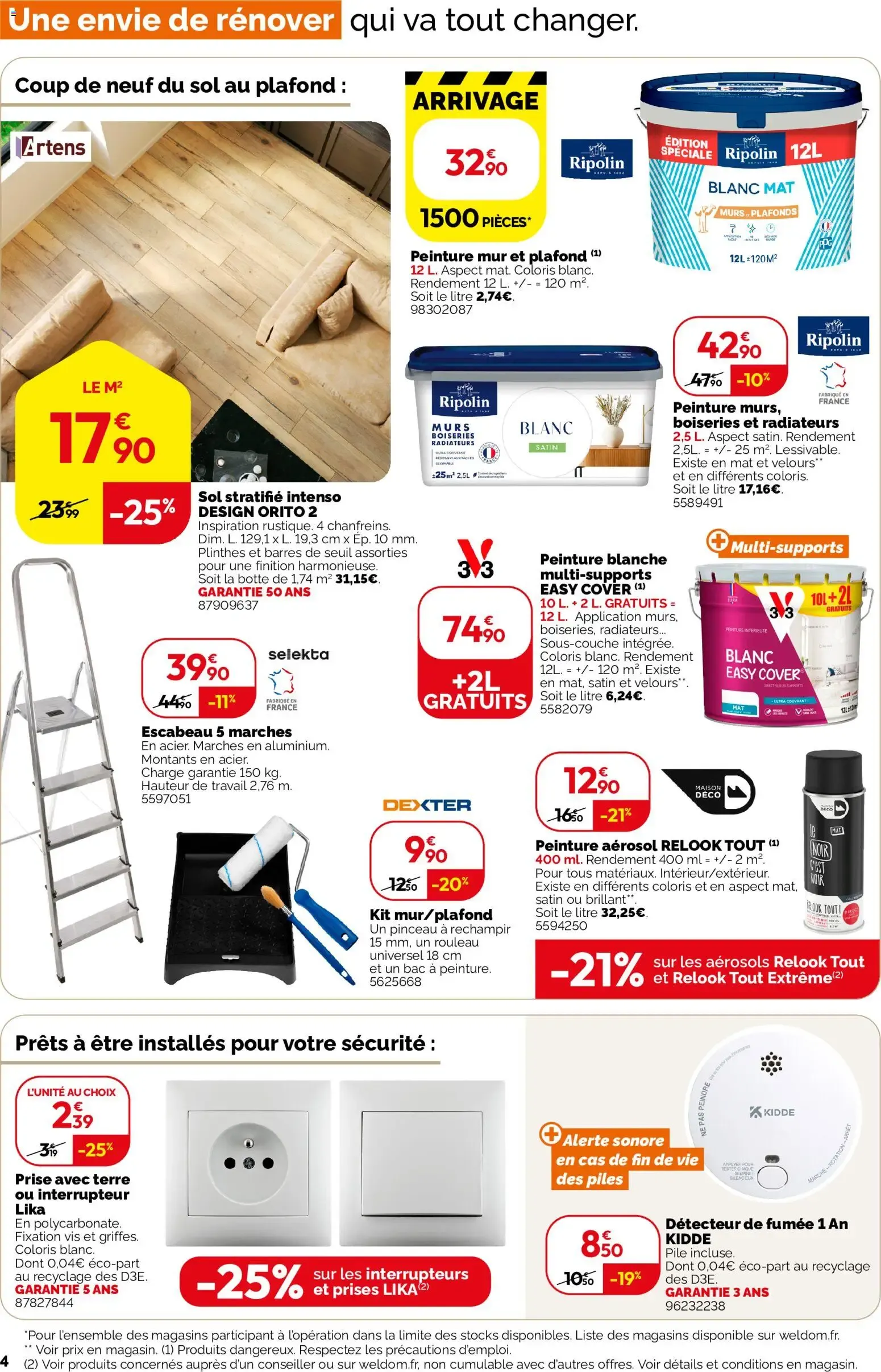 Weldom catalogue à partir du 16/09/2026 - promo en ligne du 16 septembre au 13 octobre 2026 - Catalogue page 4
