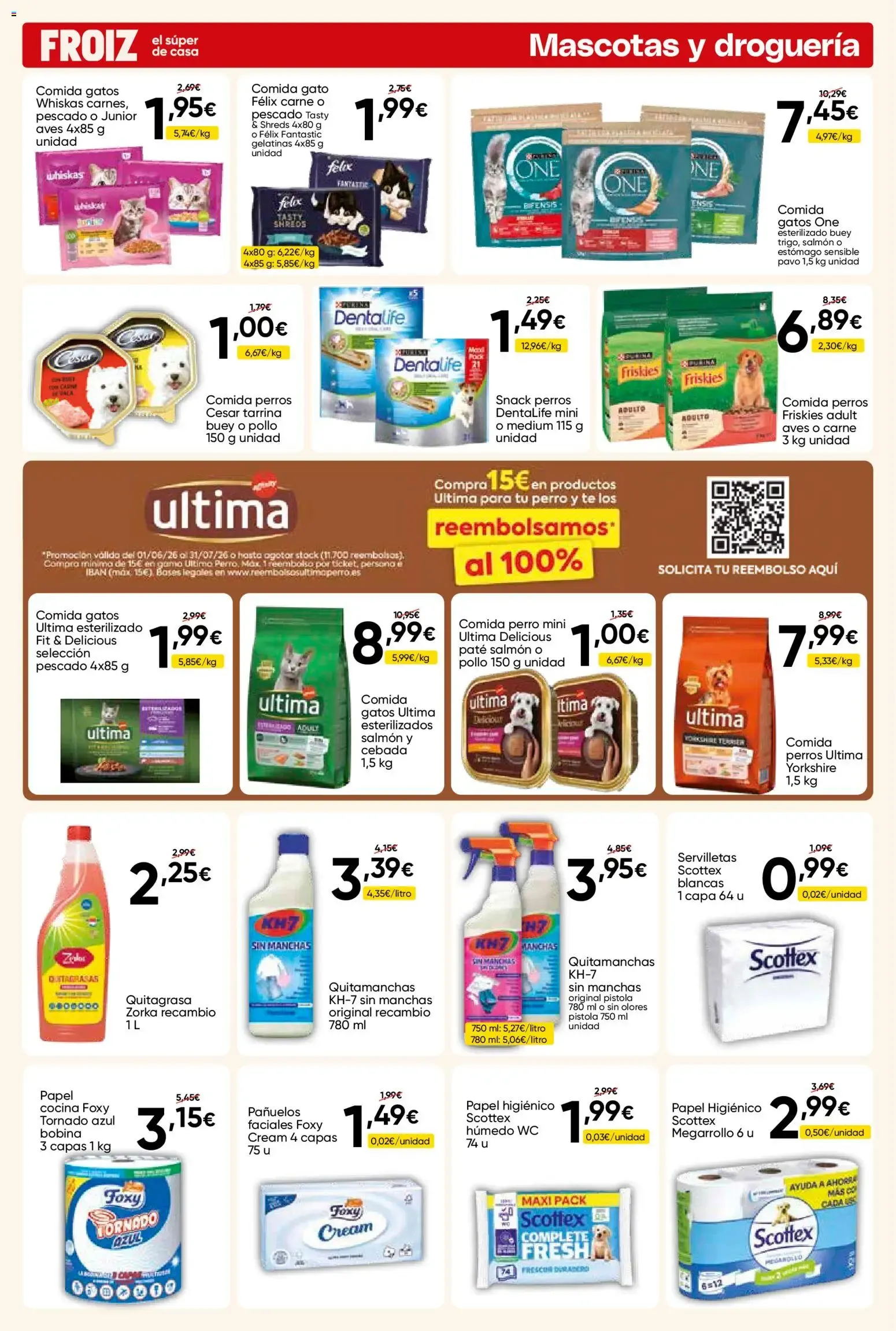 Catálogo de FROIZ el súper de casa - Calidad al mejor precio 2 de junio al 17 de junio 2026 - Página 16
