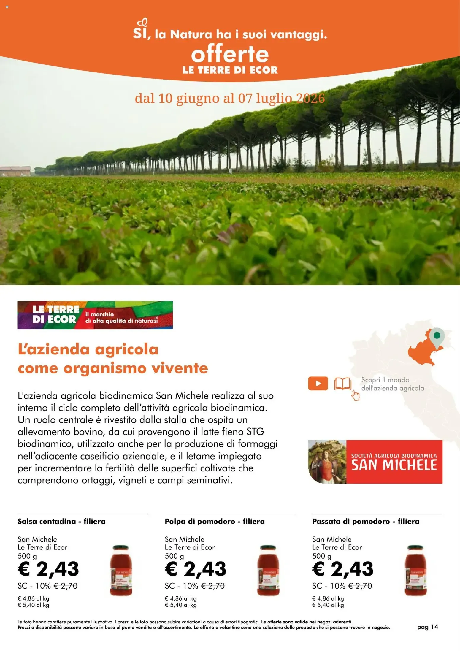 NaturaSì Offerte Giugno 2026 da 10 giugno a 7 luglio di 2026 - Pagina del volantino 14