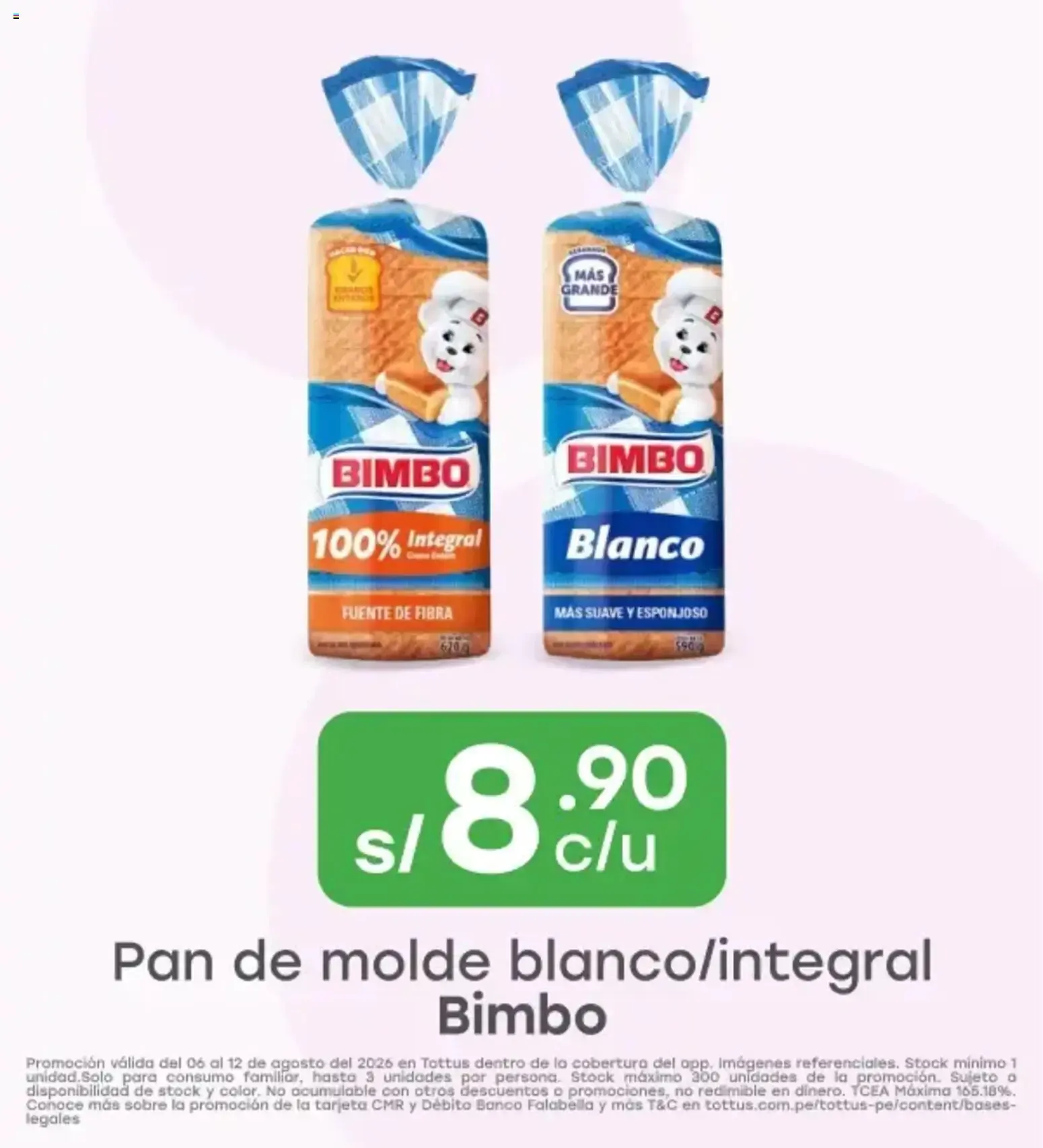 Catalogo de Oferta Leche Gloria pack 6 unidades en Tottus 6 de agosto al 12 de agosto 2026 - Pag 2