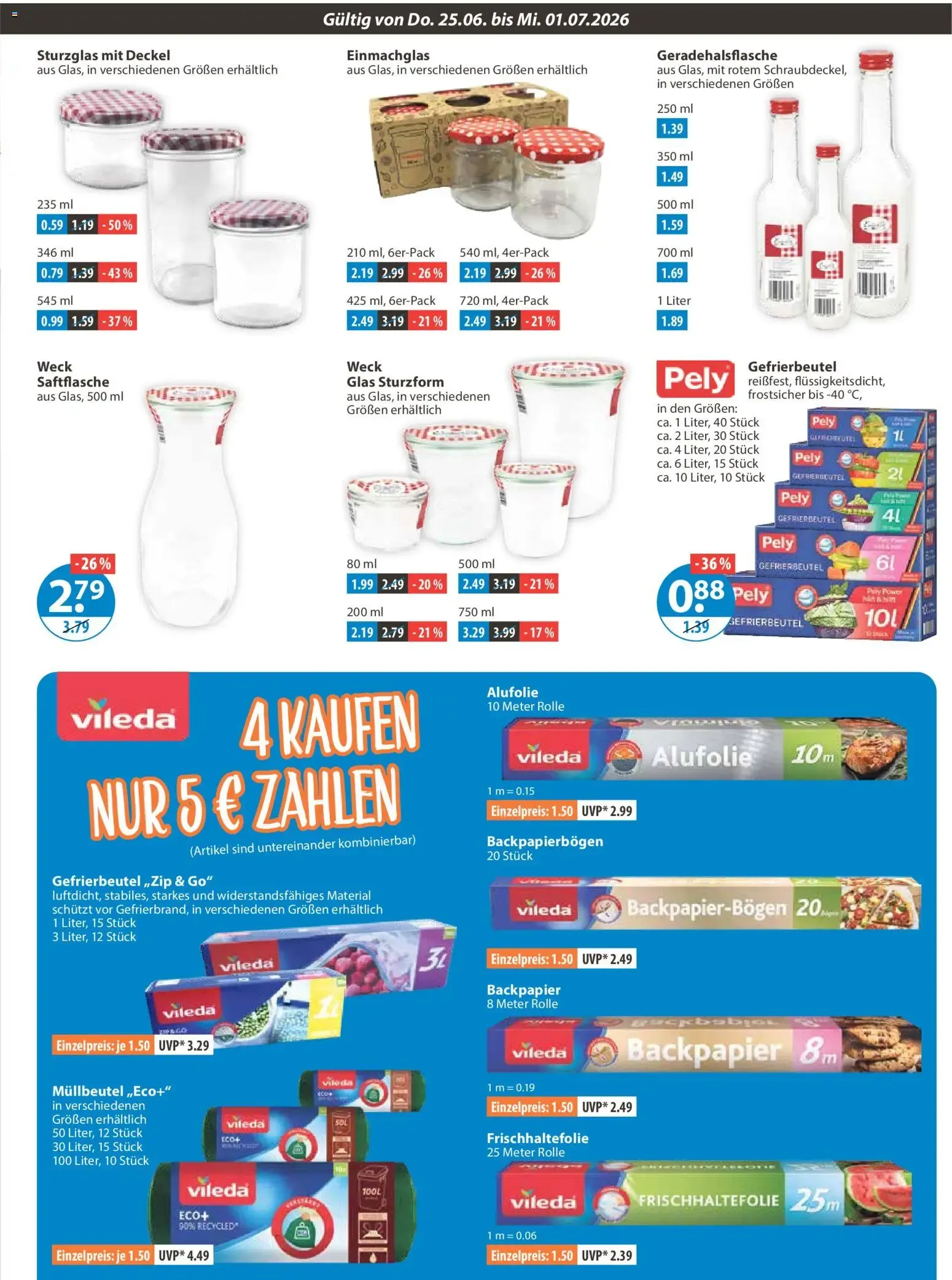 Angebote V-Markt Angebote (ab 25.06.2026) von 25. Juni bis 1. Juli 2026 - Prospekt seite 14