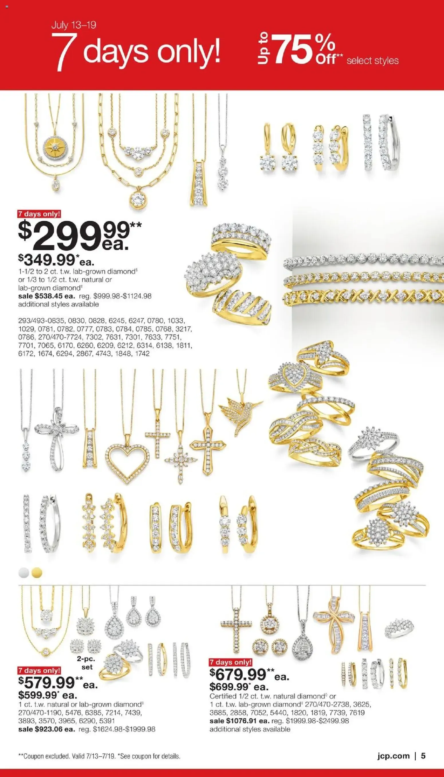 Weekly ad JCPenney Semi-Annual Jewelry Sale from July 13 to August 16 2026 - Page 4