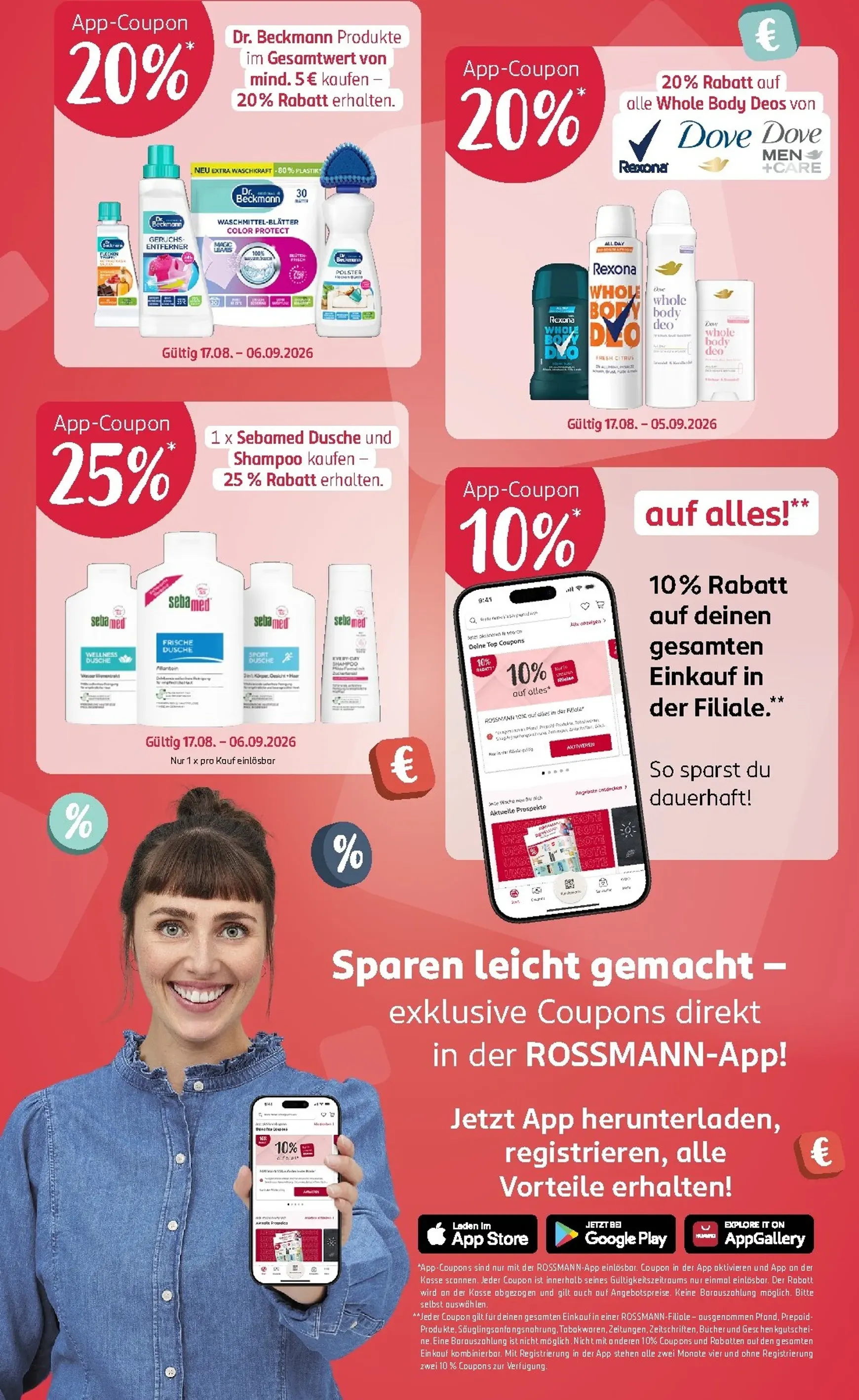 ROSSMANN - Sparmodus Prospekt – von Montag 17.08.2026 bis Sonntag 06.09.2026 von 17. August bis 6. September 2026 - Prospekt seite 2
