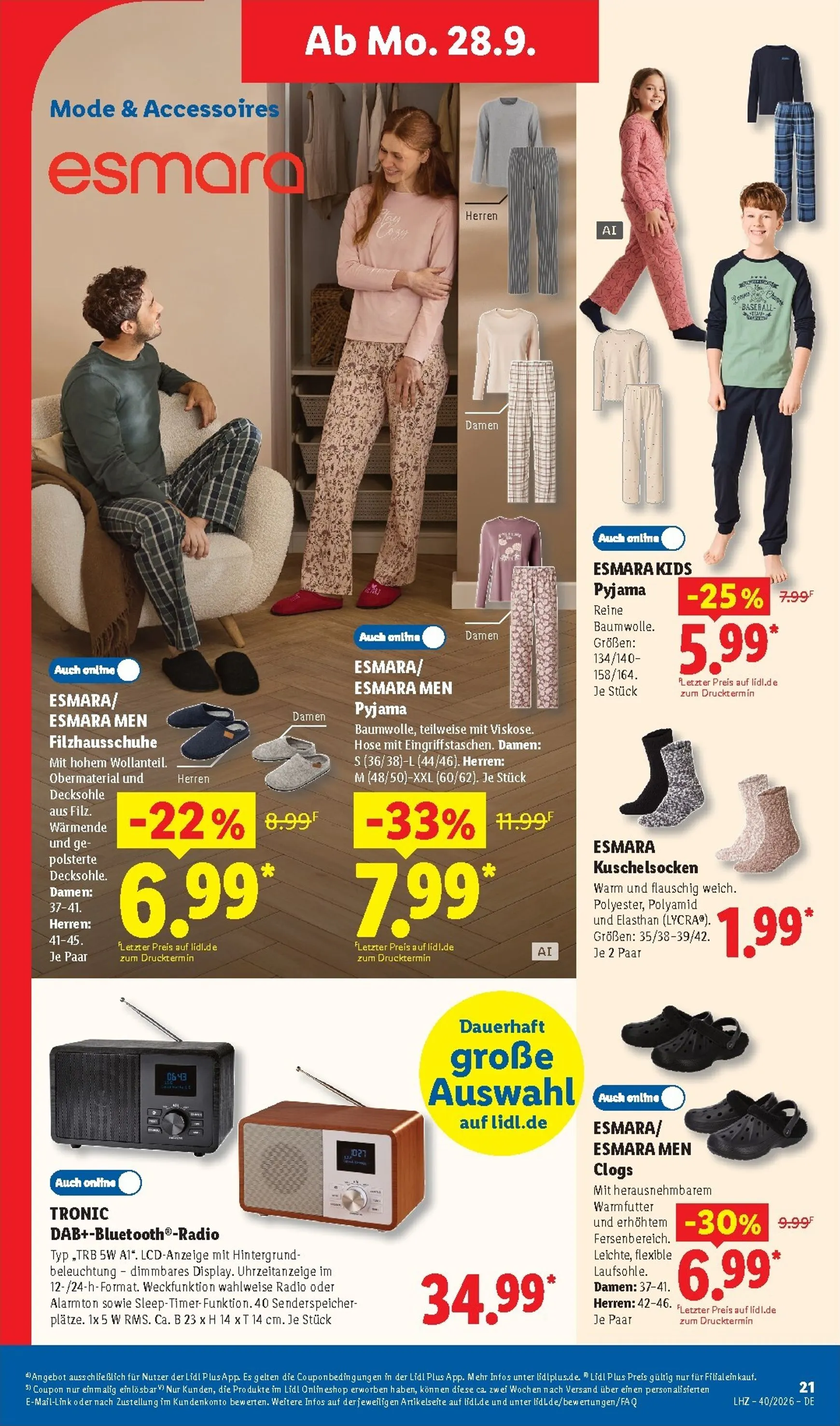 Lidl - Nonfood Prospekt nächste Woche – von Montag 28.09.2026 bis Freitag 02.10.2026 von 28. September bis 2. Oktober 2026 - Prospekt seite 13