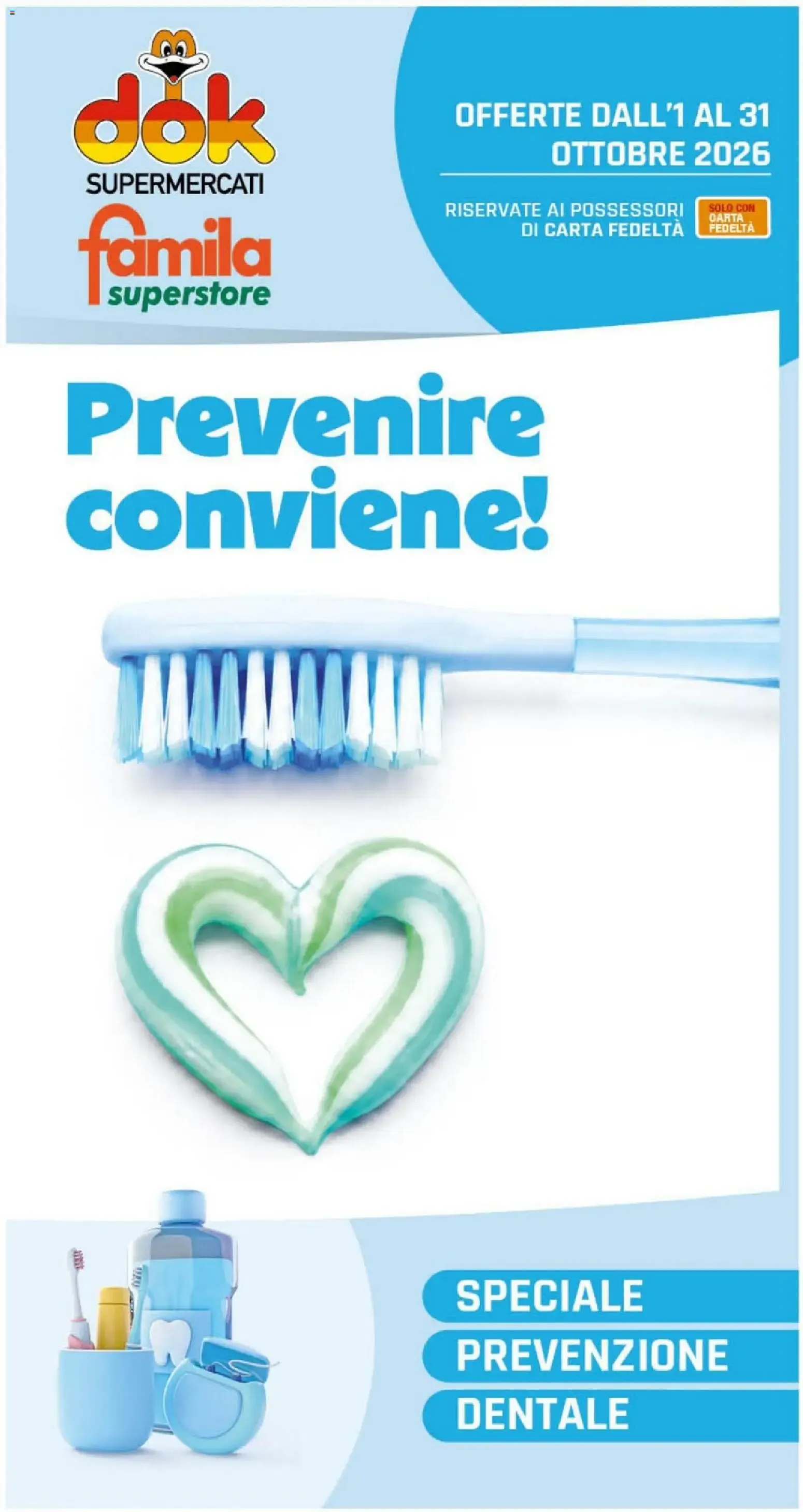 Speciale Prevenzione Dentale da 1 ottobre a 31 ottobre di 2026 - Pagina del volantino 1
