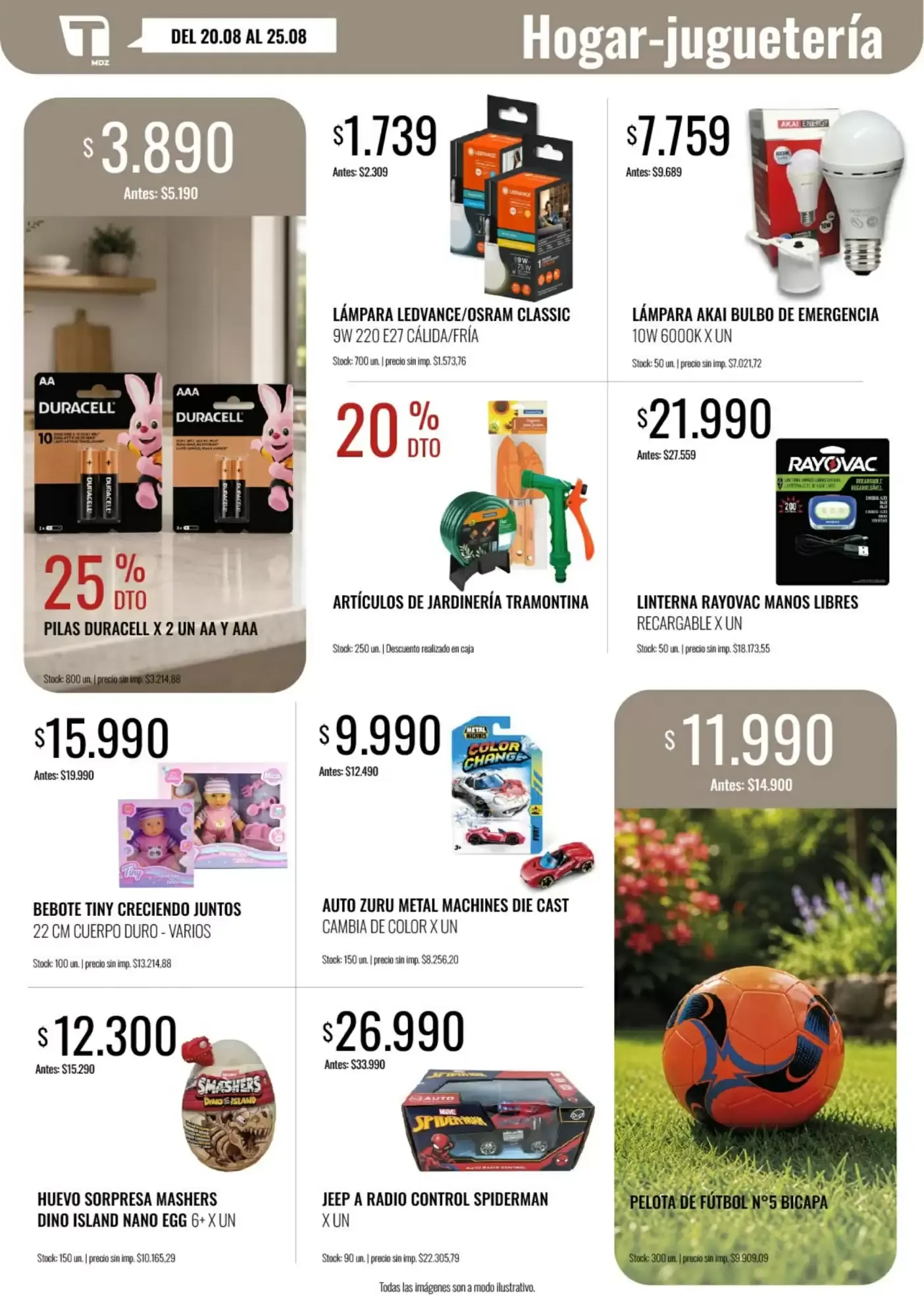 Ofertas de Catálogo Supermercados Tadicor semana 34 20 de agosto al 25 de agosto 2026 - Página 11 del catálogo