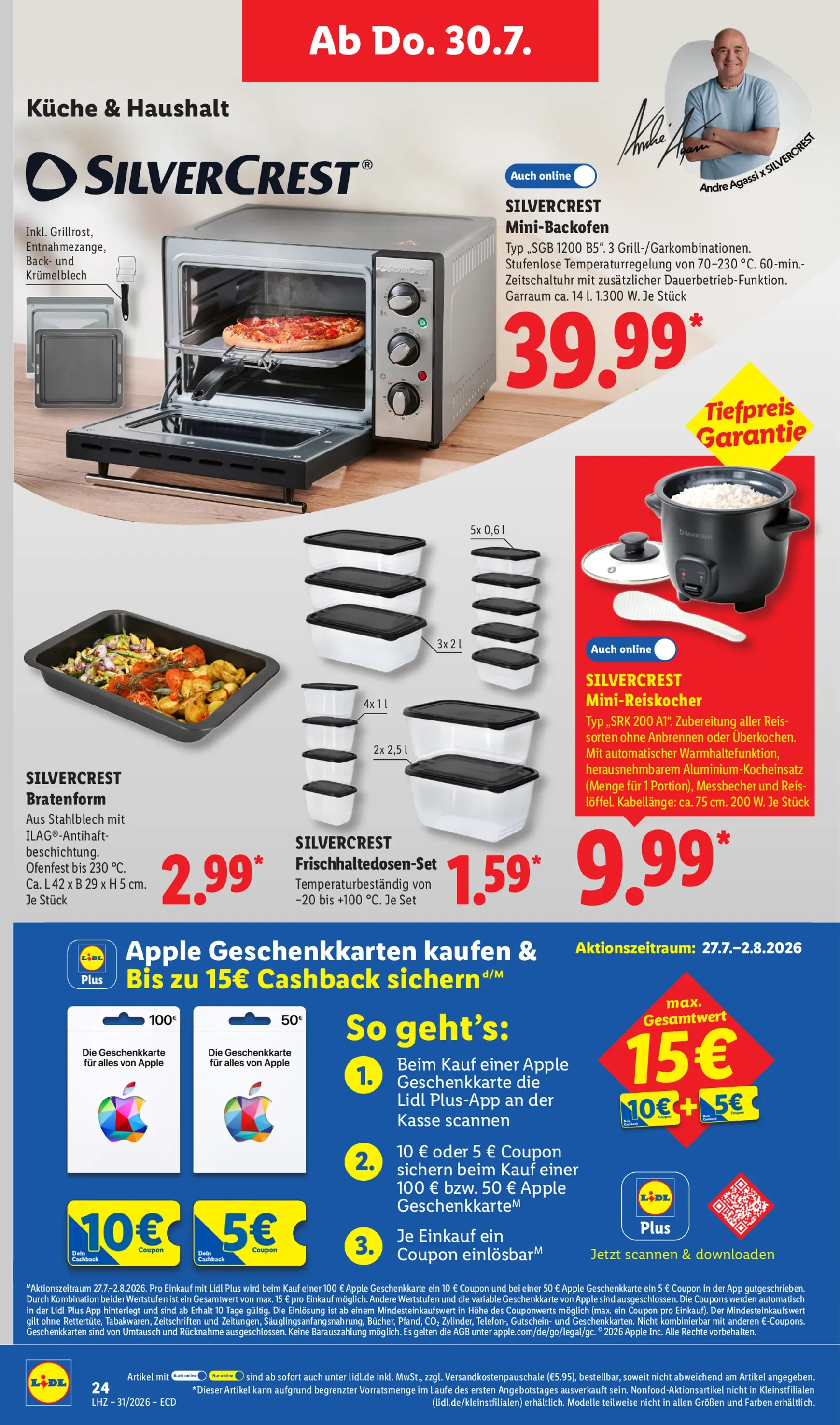 Lidl Prospekt nächste Woche – von Montag 27.07.2026 bis Samstag 01.08.2026 von 27. Juli bis 1. August 2026 - Prospekt seite 16