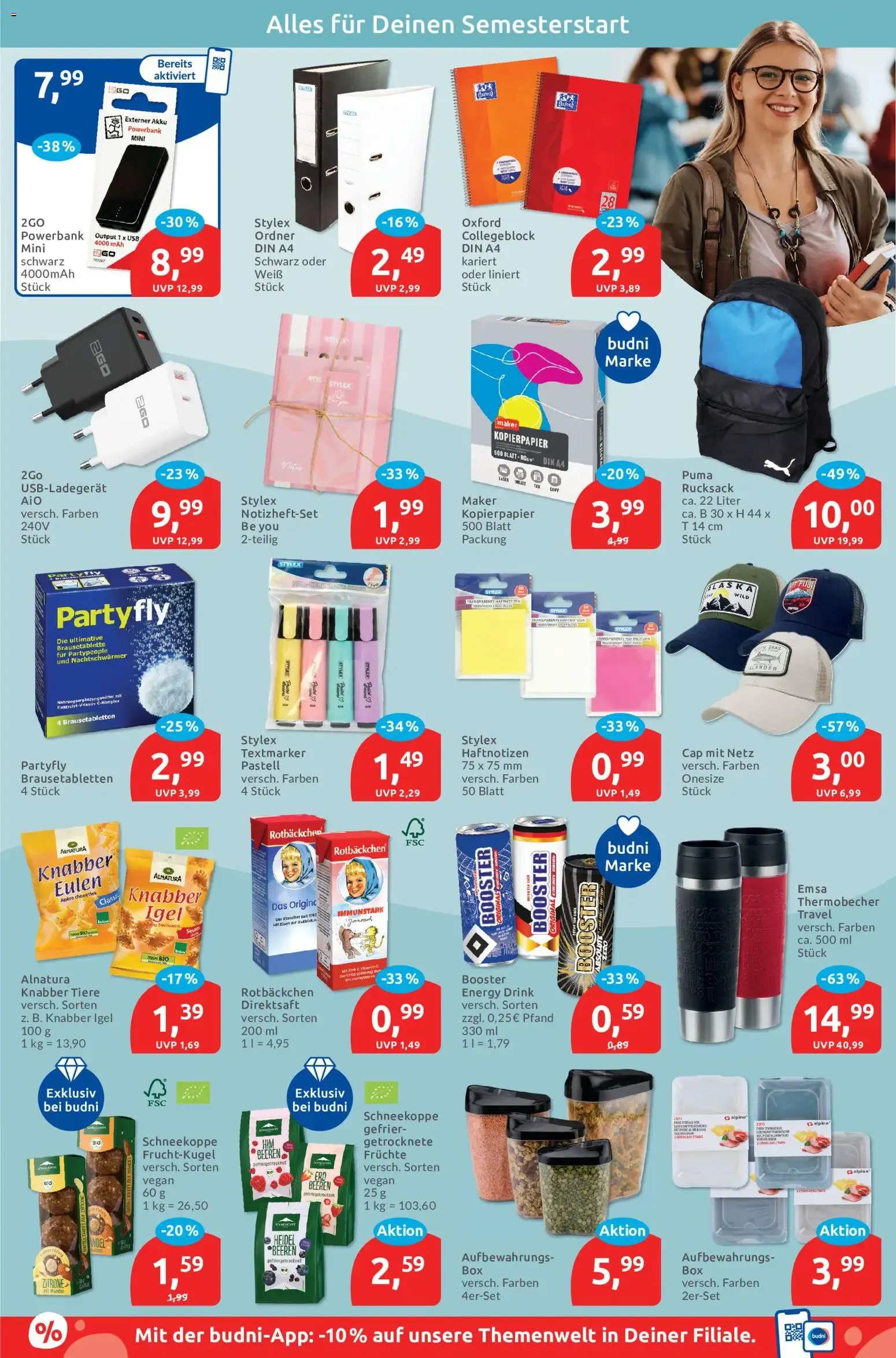 Budni Drogeriemarkt von 28. September bis 2. Oktober 2026 - Prospekt seite 7