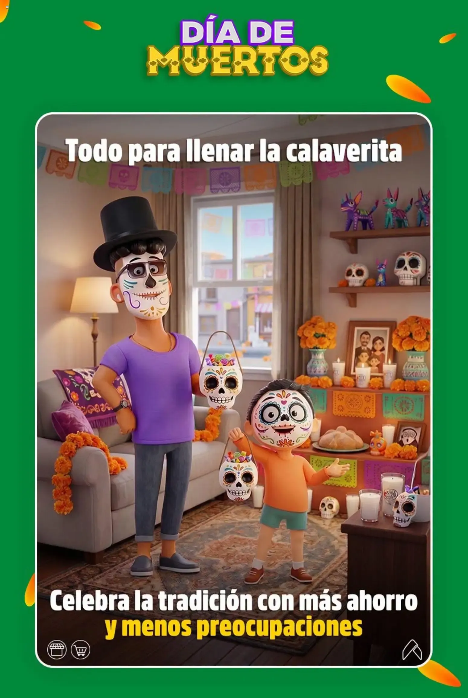 Catálogo de Bodega Aurrerá folleto Todo para llenar la calaverita (17/09/2026 - 04/11/2026) - catálogo en línea 17 de septiembre al 4 de noviembre 2026 - Pagina 1