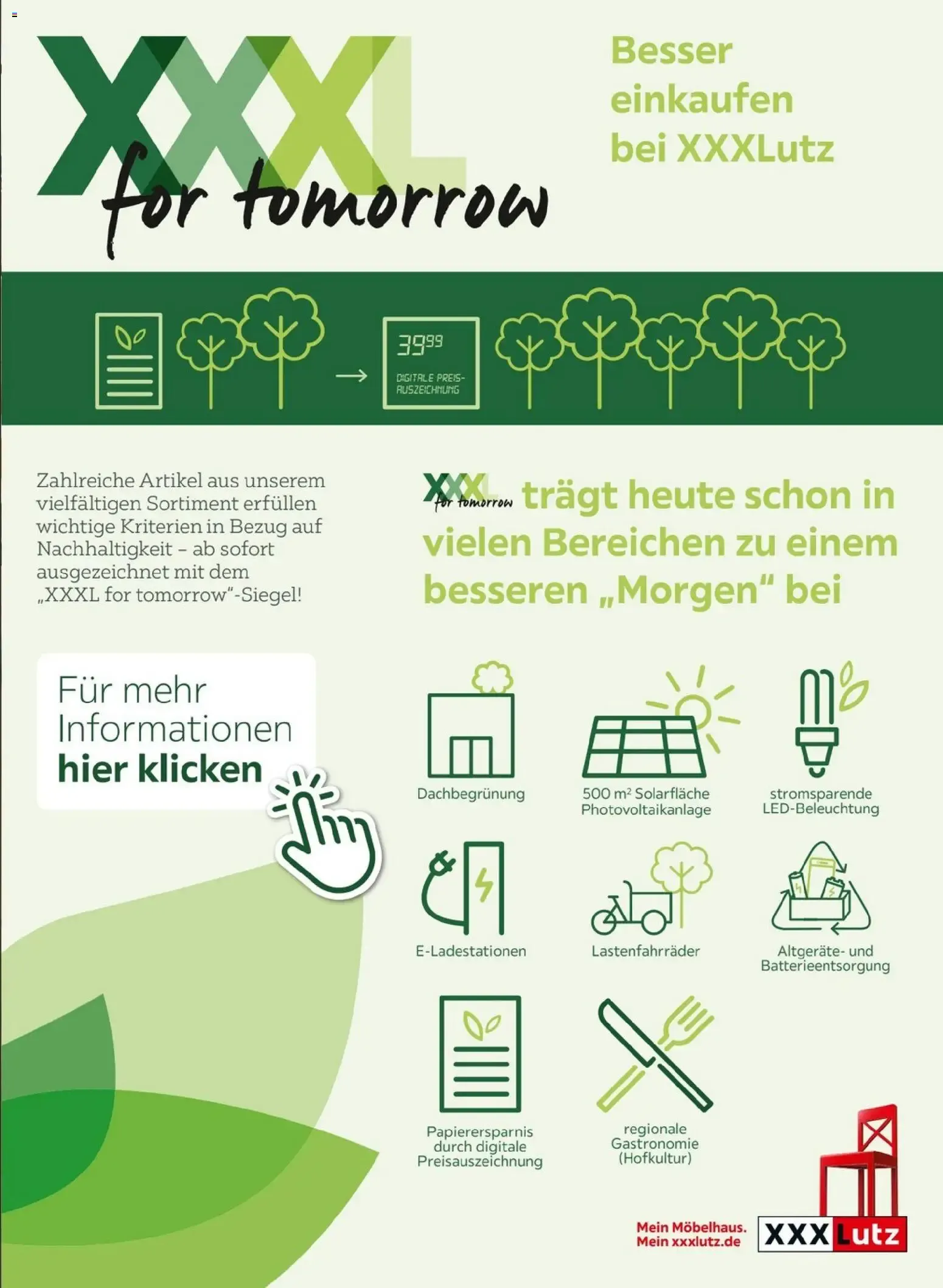 XXXLutz Sagt Danke! Personal Rabatt für Alle von 2. September bis 5. September 2026 - Prospekt seite 25