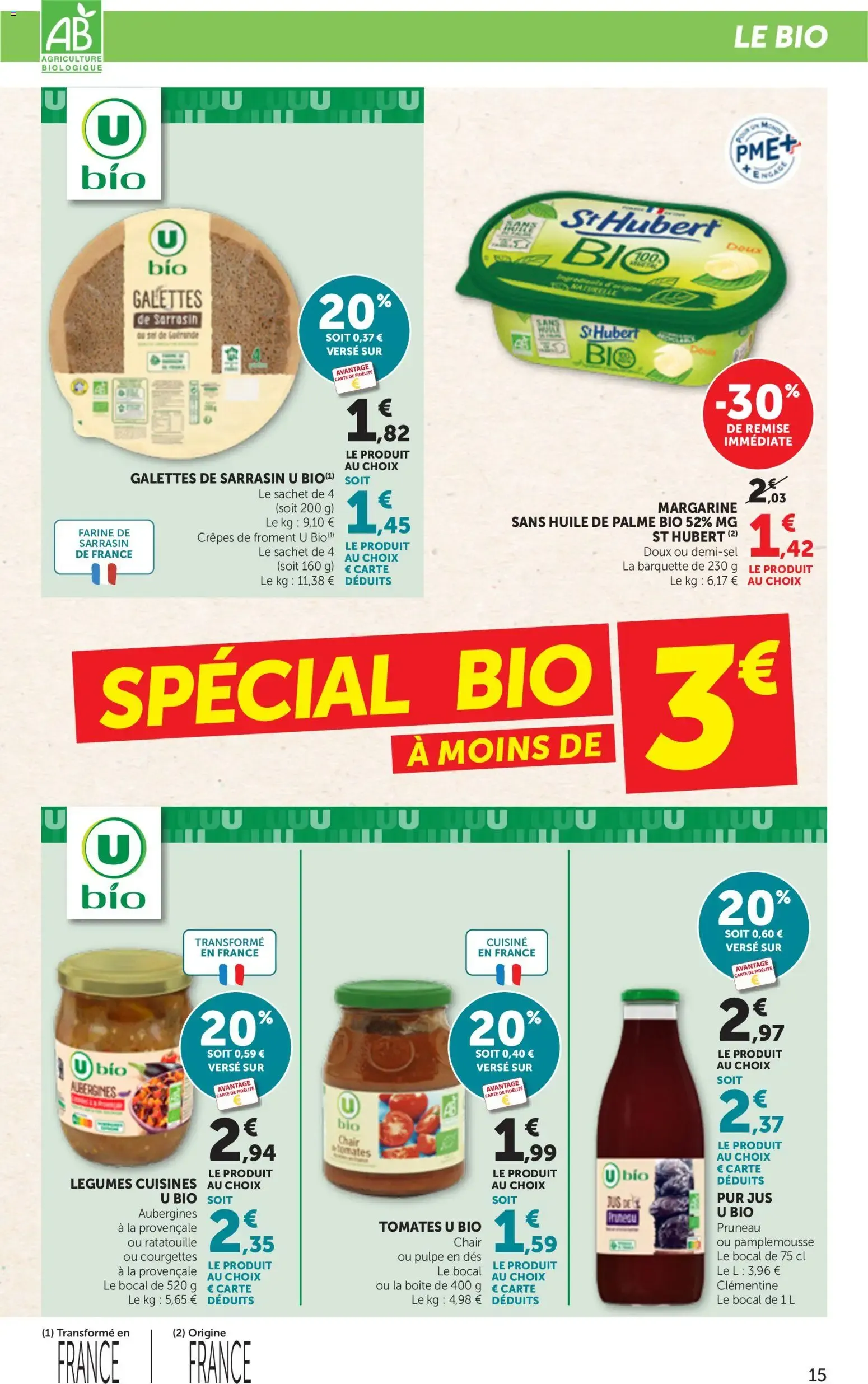 bi1 Catalogue maxi marché à partir du 15/09/2026 - promo en ligne du 15 septembre au 27 septembre 2026 - Catalogue page 15
